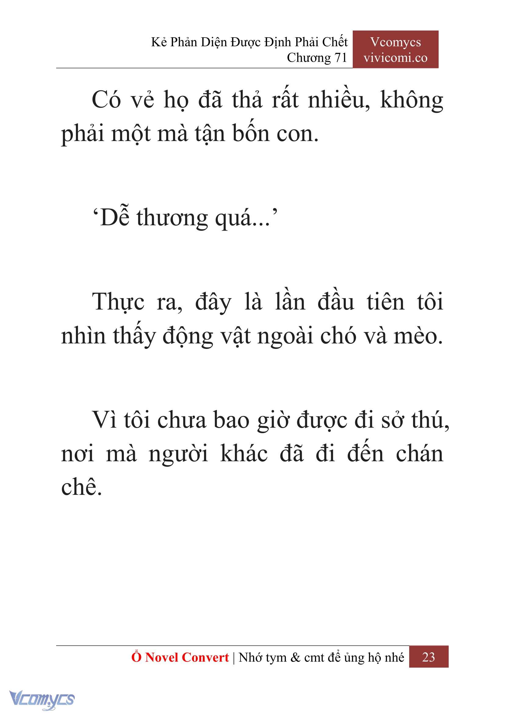 [Novel] Kẻ Phản Diện Được Định Phải Chết Chap 71 - Trang 2