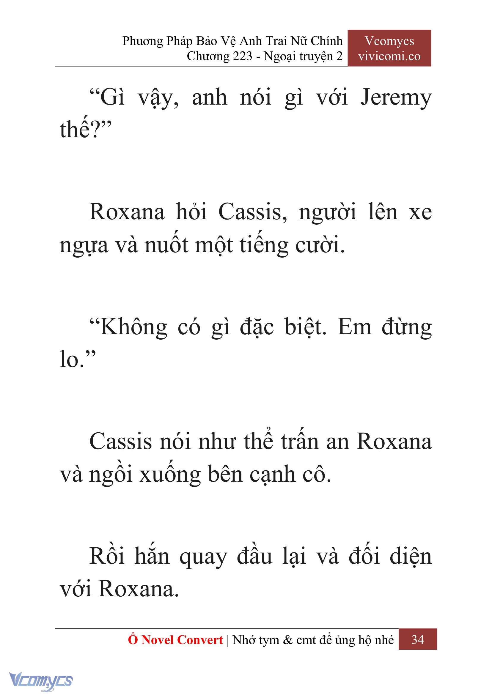 [Novel] Phương Pháp Bảo Vệ Anh Trai Nữ Chính Chap 223 - Trang 2