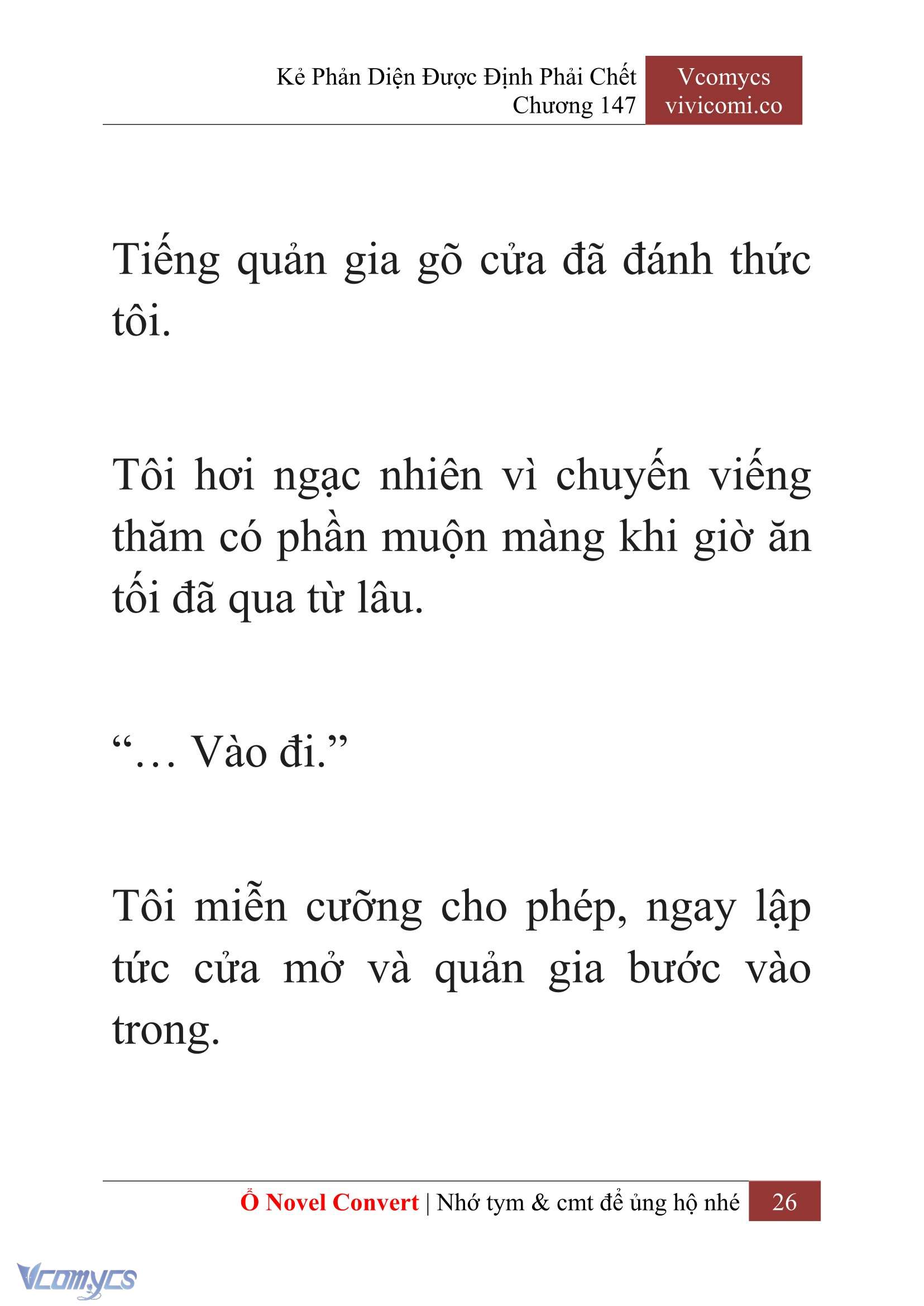 [Novel] Kẻ Phản Diện Được Định Phải Chết Chap 147 - Trang 2