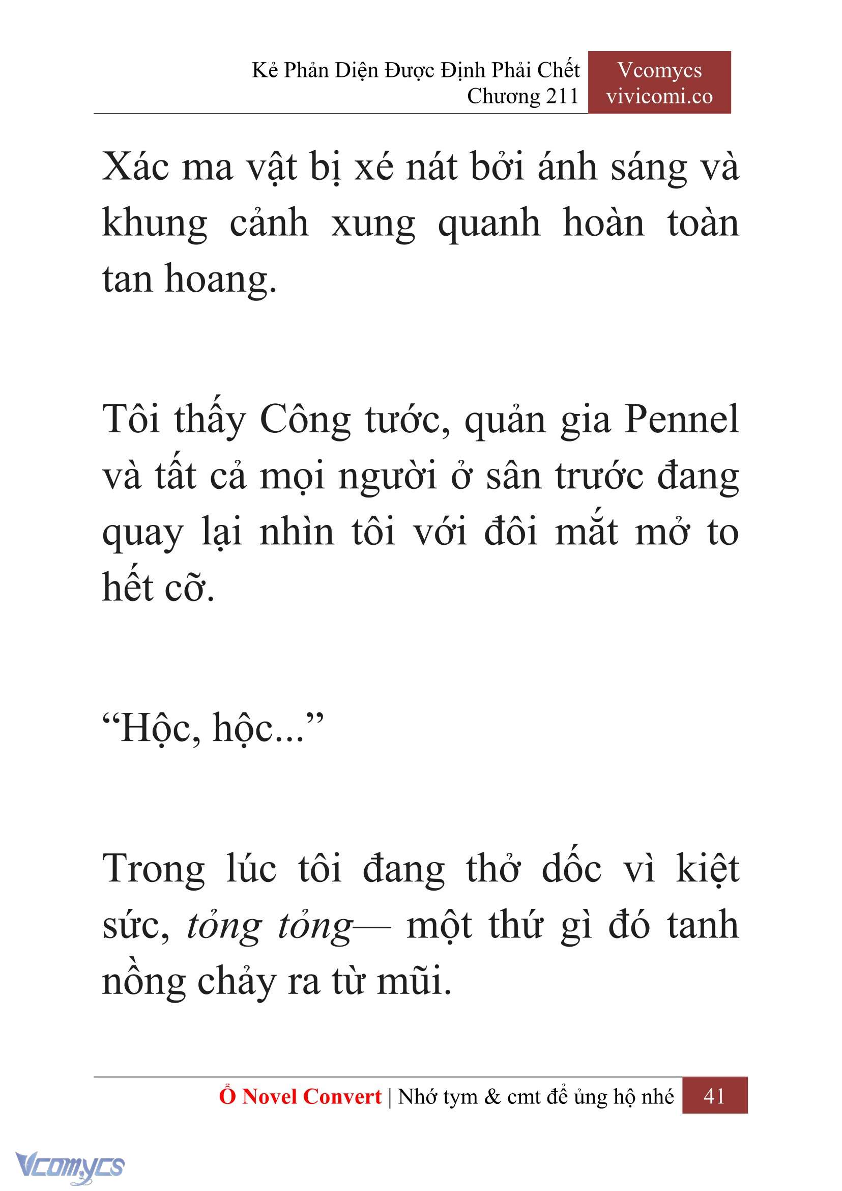 [Novel] Kẻ Phản Diện Được Định Phải Chết Chap 211 - Next Chap 212