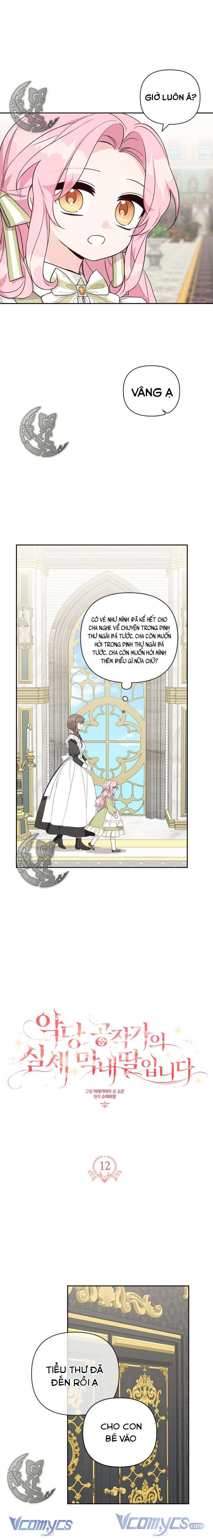 Tôi đã trở thành con gái út của công tước phản diện Chapter 12 - Next Chapter 13