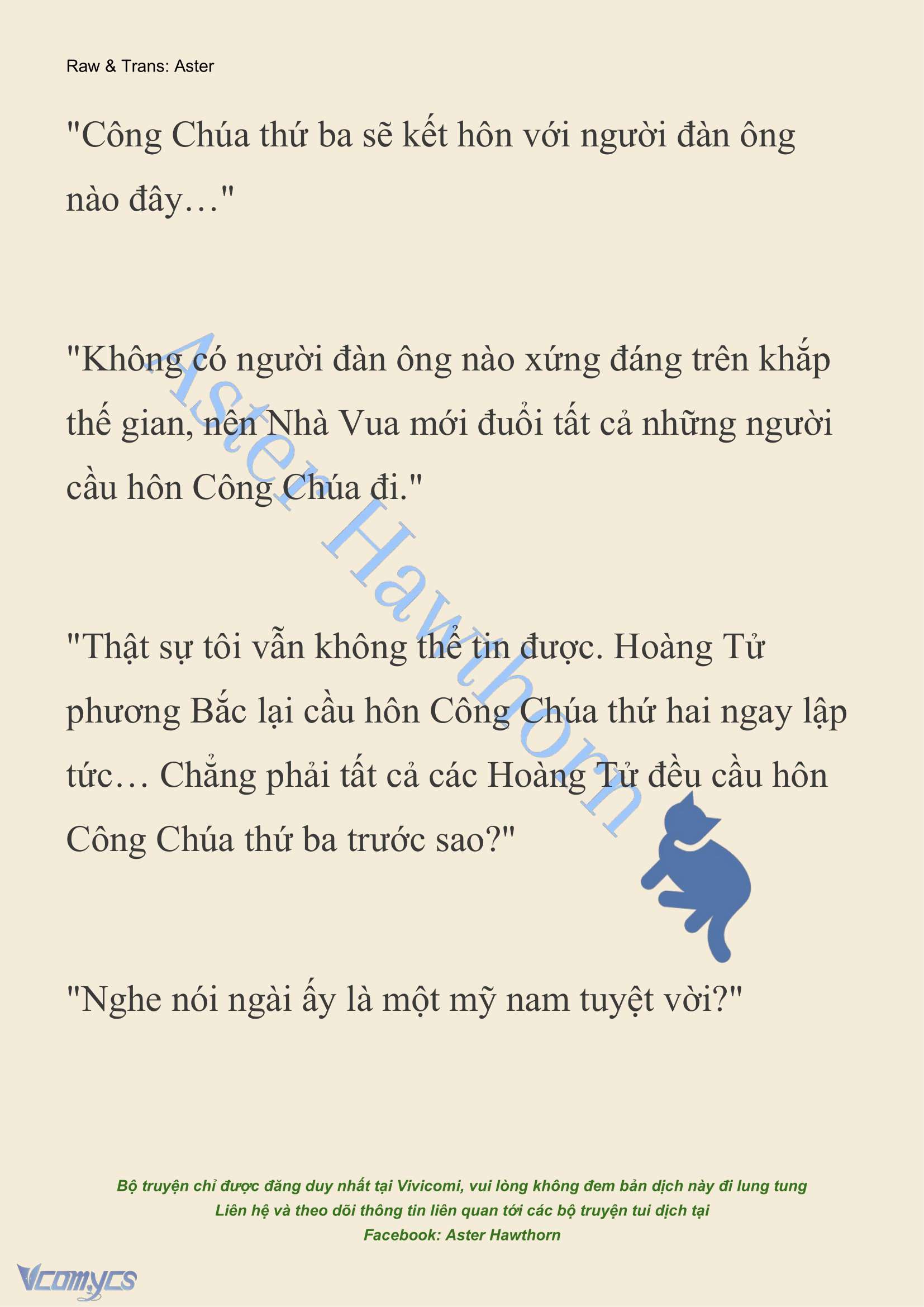 [NOVEL] Dành Cho Các Nữ Thần: Dành cho Psyche Chap 7 - Trang 2