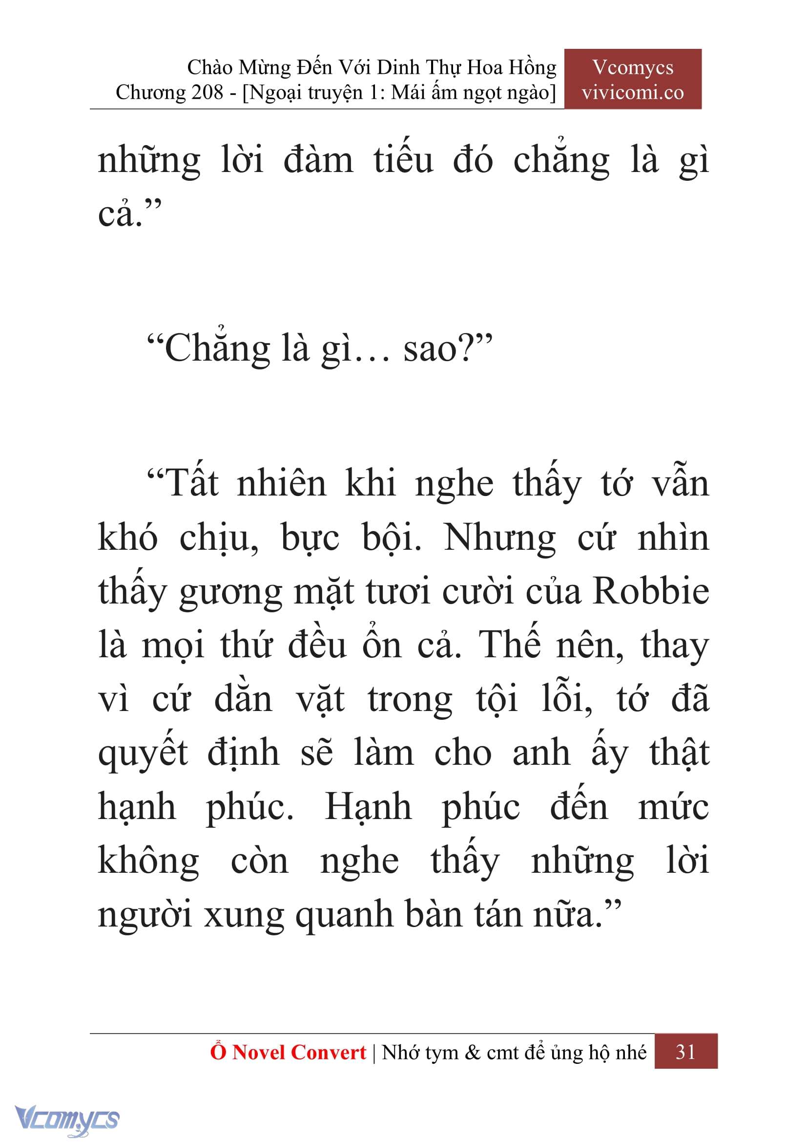 [Novel] Chào Mừng Đến Với Dinh Thự Hoa Hồng Chap 208 - Trang 2
