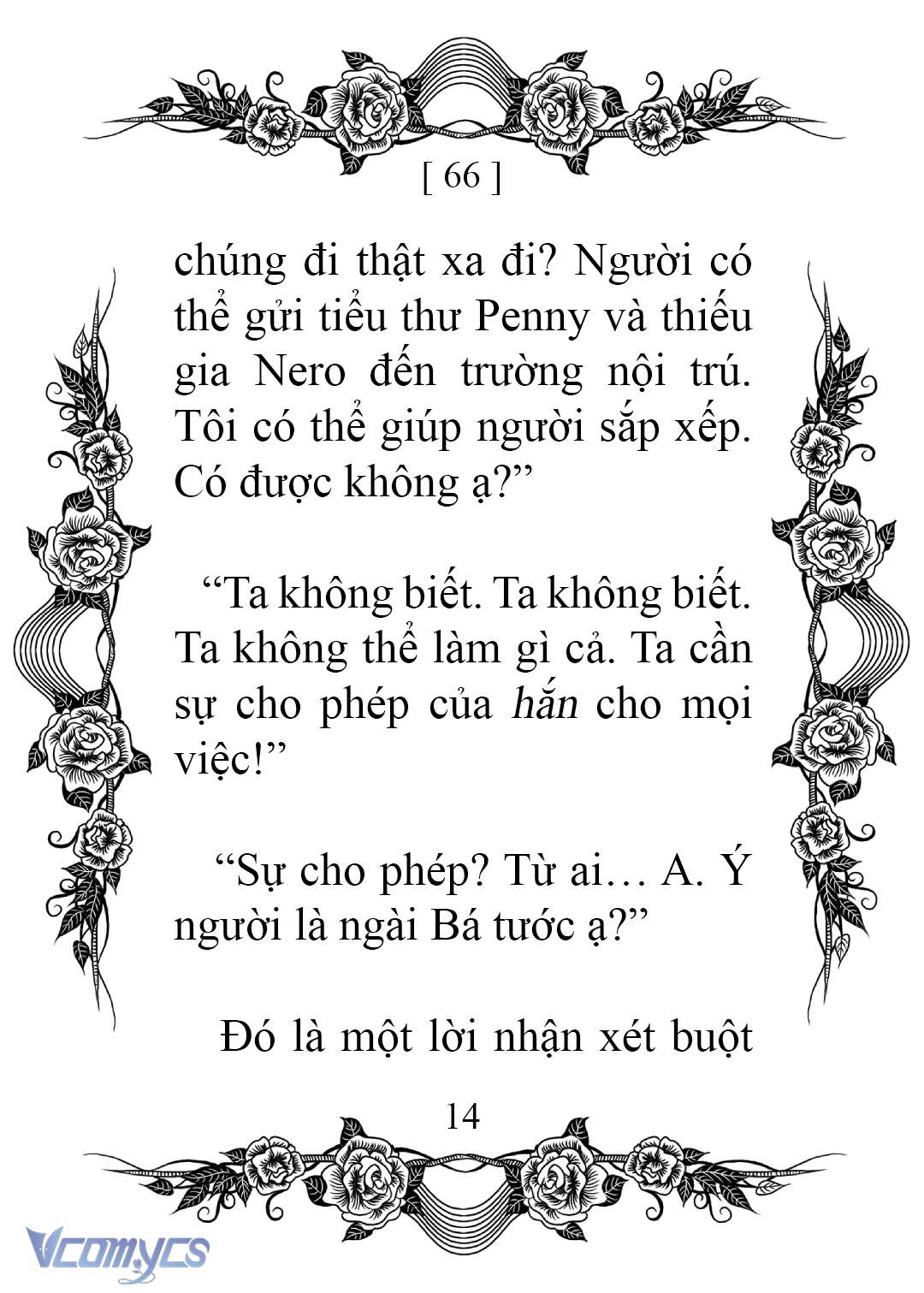 [Novel] Chào Mừng Đến Với Dinh Thự Hoa Hồng Chap 66 - Trang 2