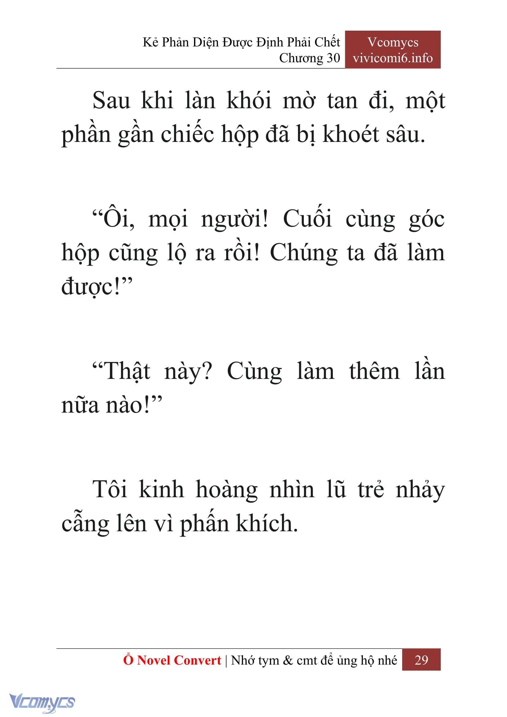[Novel] Kẻ Phản Diện Được Định Phải Chết Chap 30 - Next Chap 31