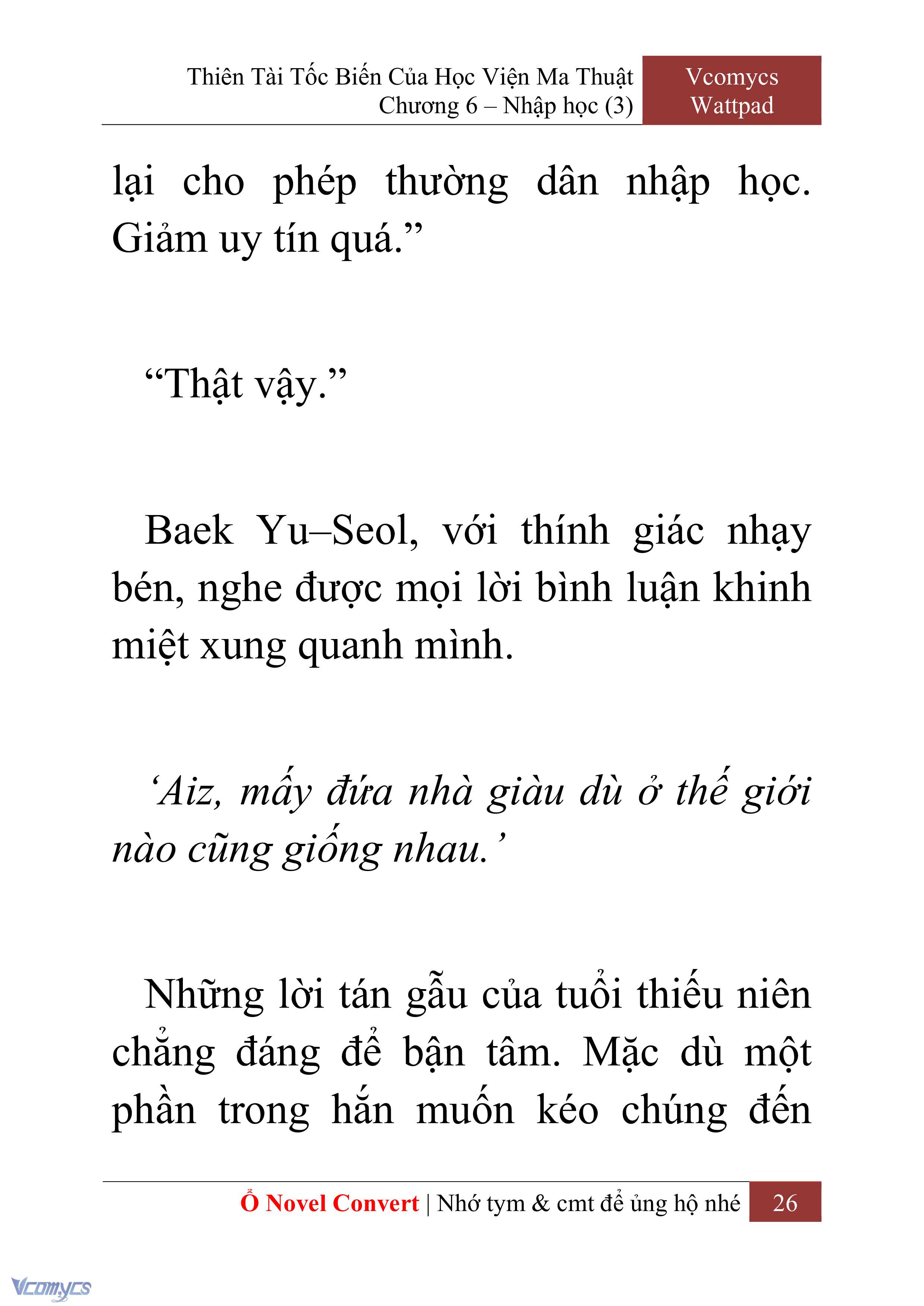 [Novel] Thiên Tài Tốc Biến Của Học Viện Ma Thuật Chap 6 - Trang 2