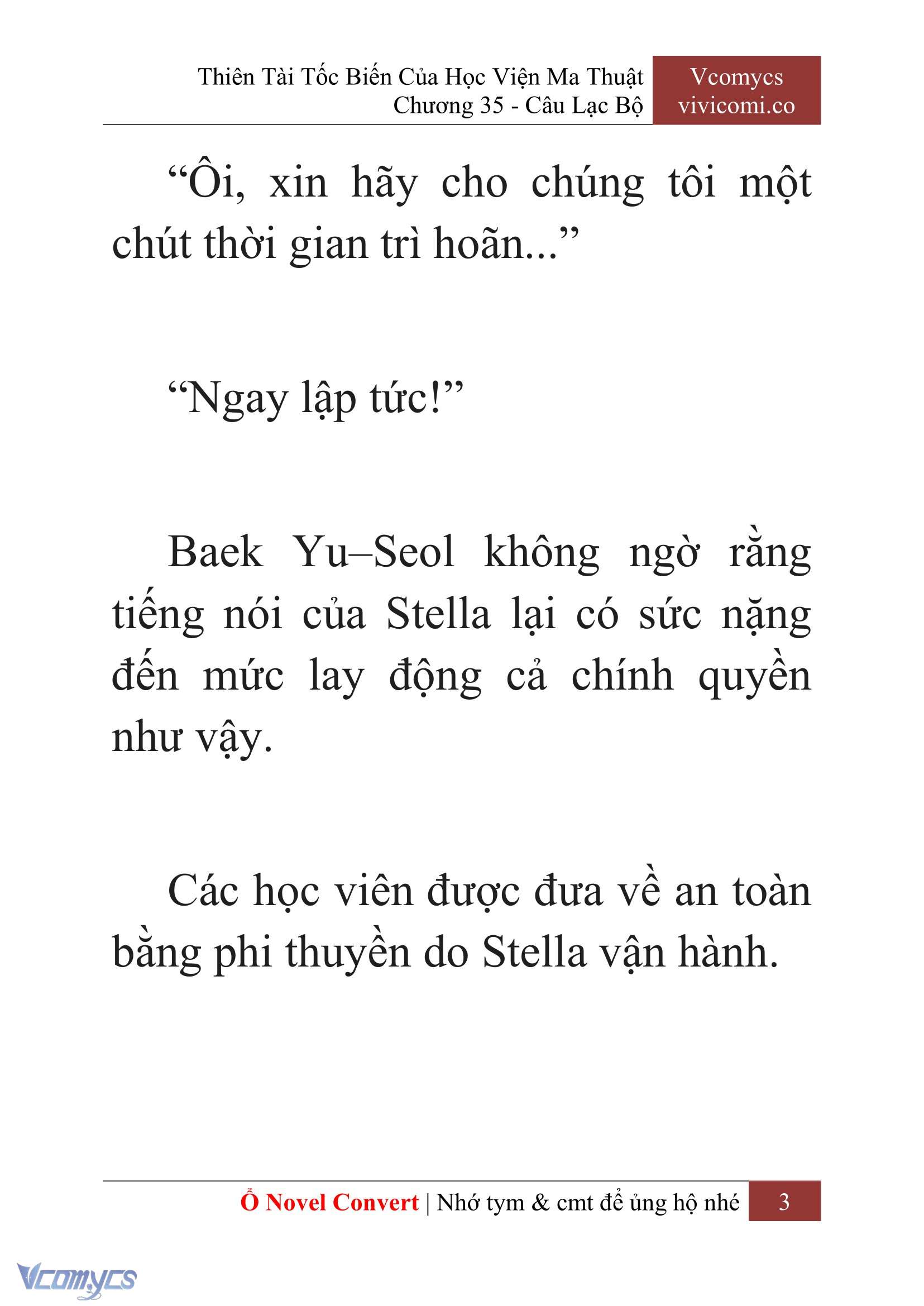 [Novel] Thiên Tài Tốc Biến Của Học Viện Ma Thuật Chap 35 - Trang 2