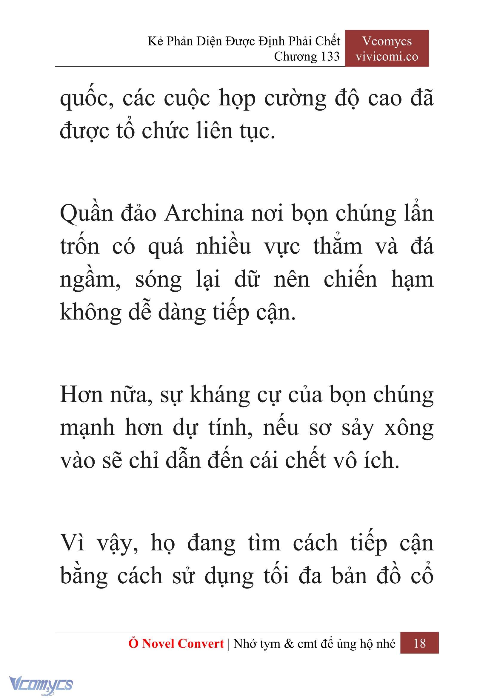 [Novel] Kẻ Phản Diện Được Định Phải Chết Chap 133 - Trang 2
