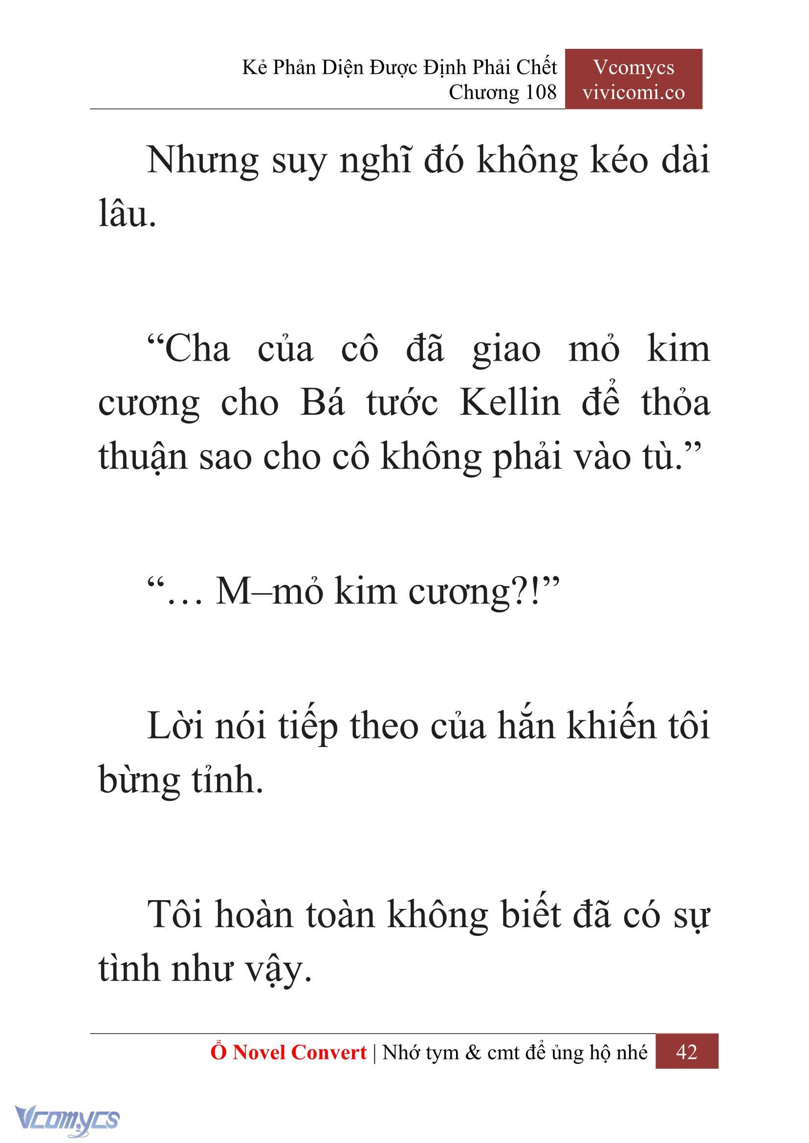 [Novel] Kẻ Phản Diện Được Định Phải Chết Chap 108 - Next Chap 109
