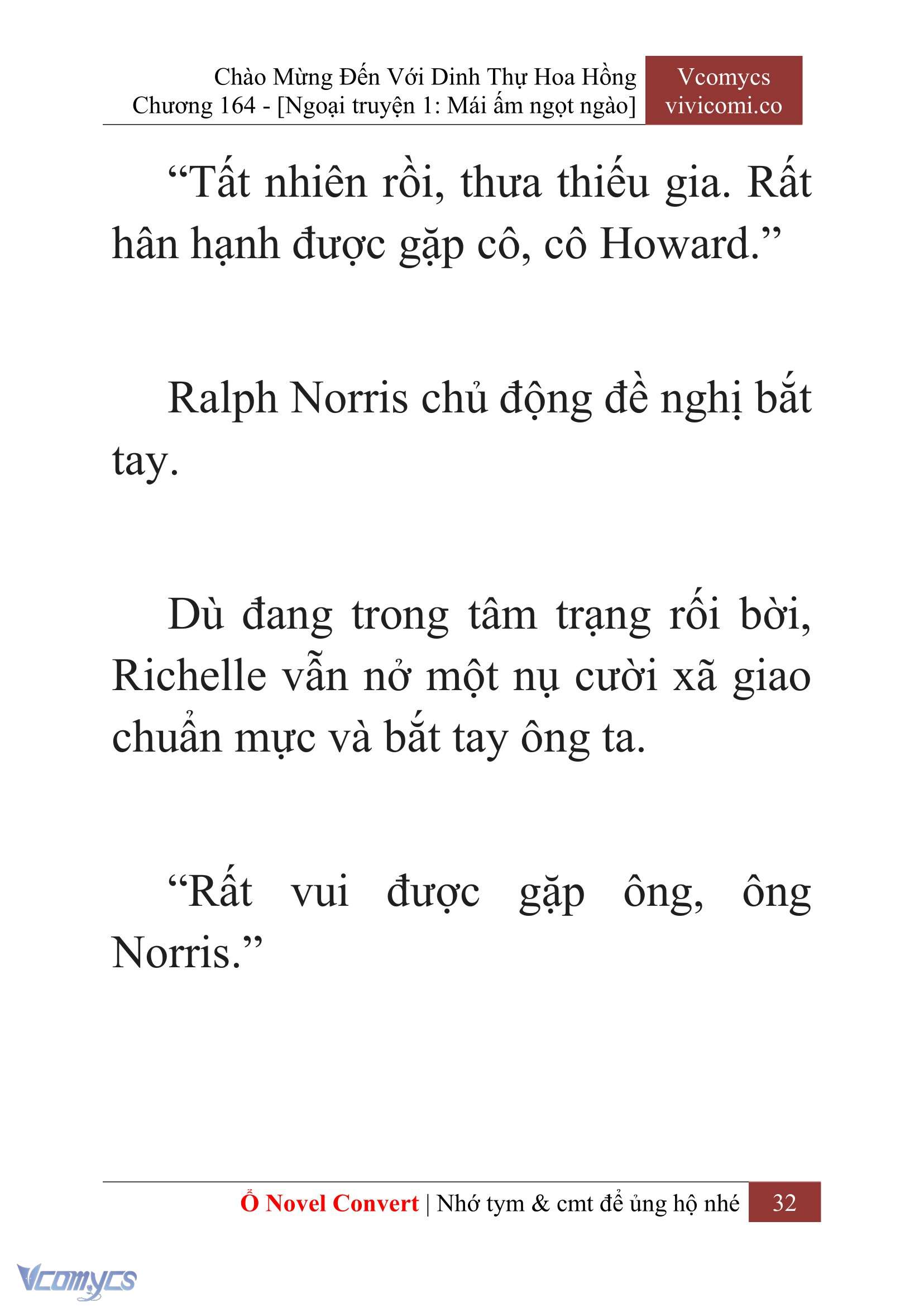 [Novel] Chào Mừng Đến Với Dinh Thự Hoa Hồng Chap 164 - Trang 2