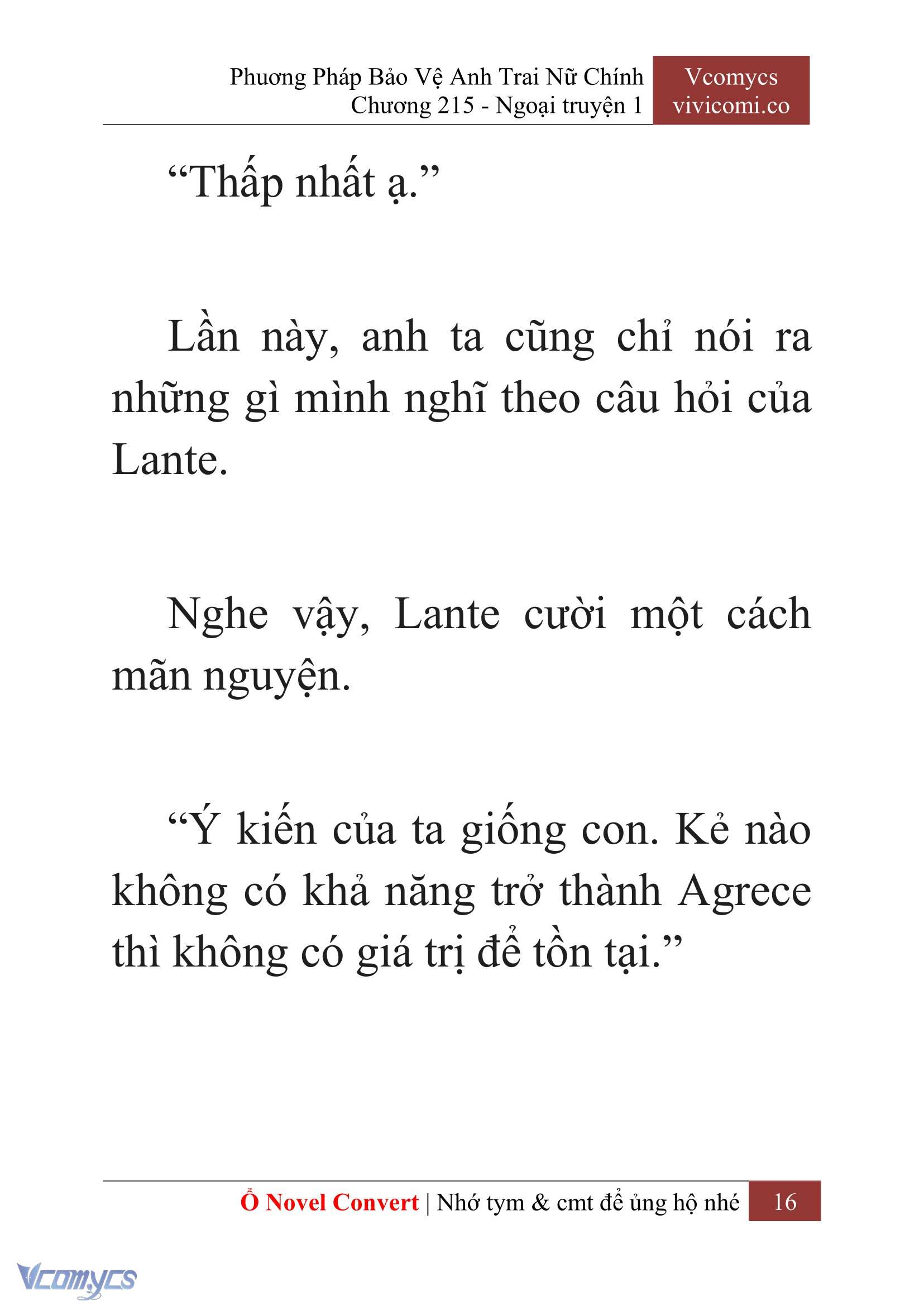 [Novel] Phương Pháp Bảo Vệ Anh Trai Nữ Chính Chap 215 - Trang 2