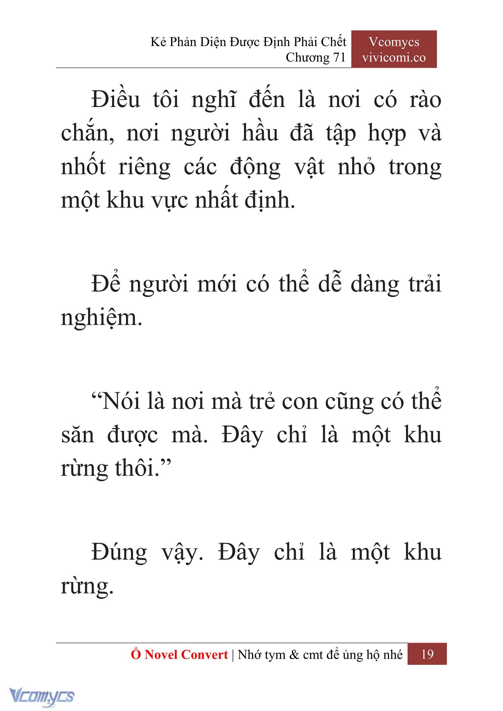[Novel] Kẻ Phản Diện Được Định Phải Chết Chap 71 - Trang 2