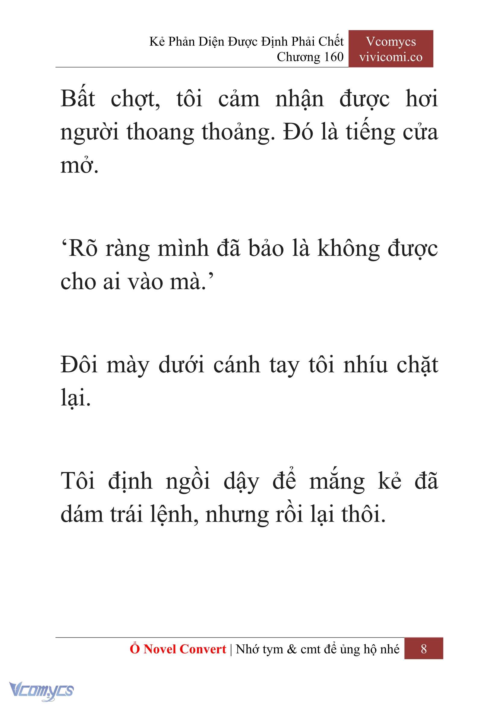 [Novel] Kẻ Phản Diện Được Định Phải Chết Chap 160 - Trang 2