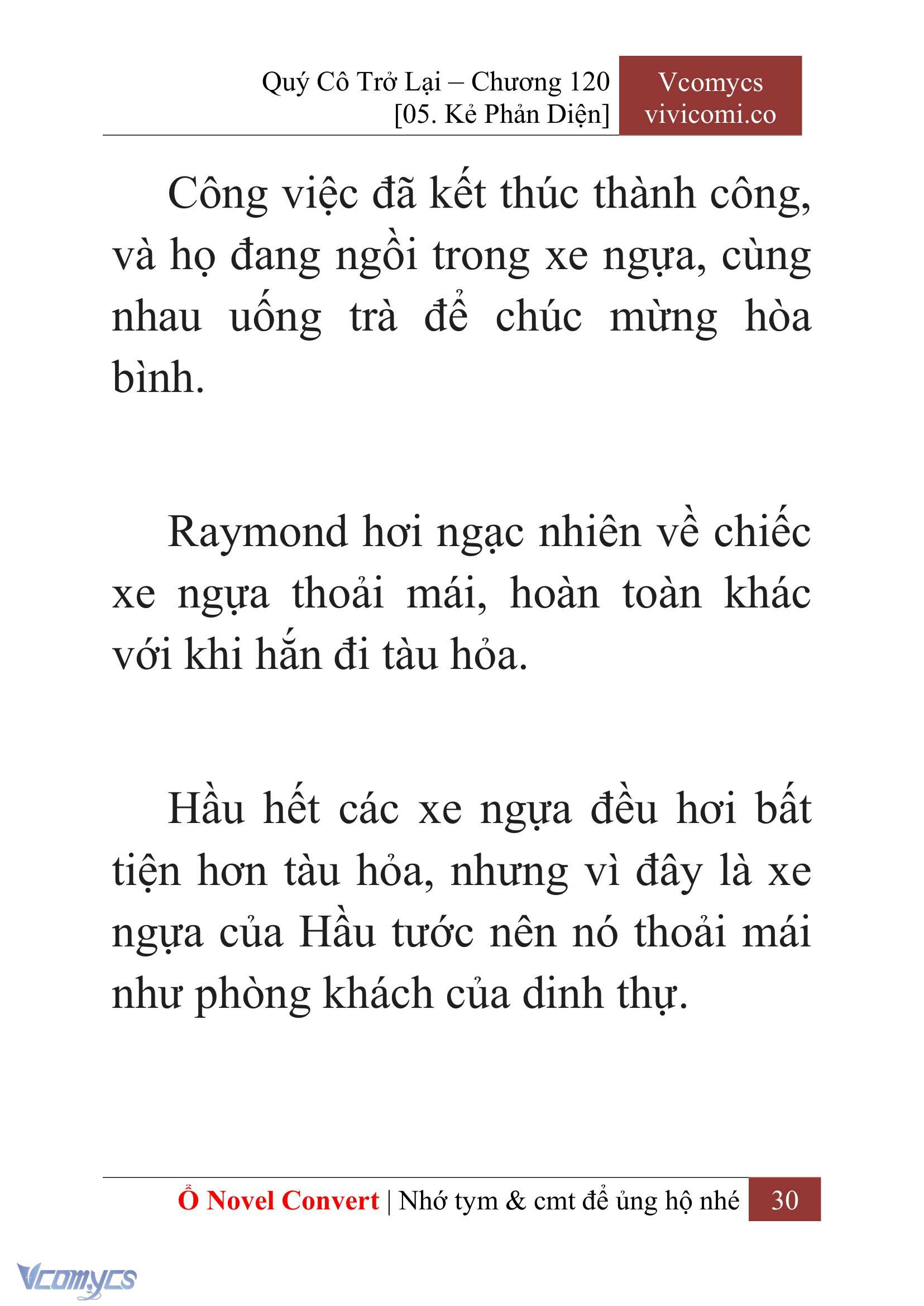 [Novel] Quý Cô Trở Lại Chap 120 - Trang 2