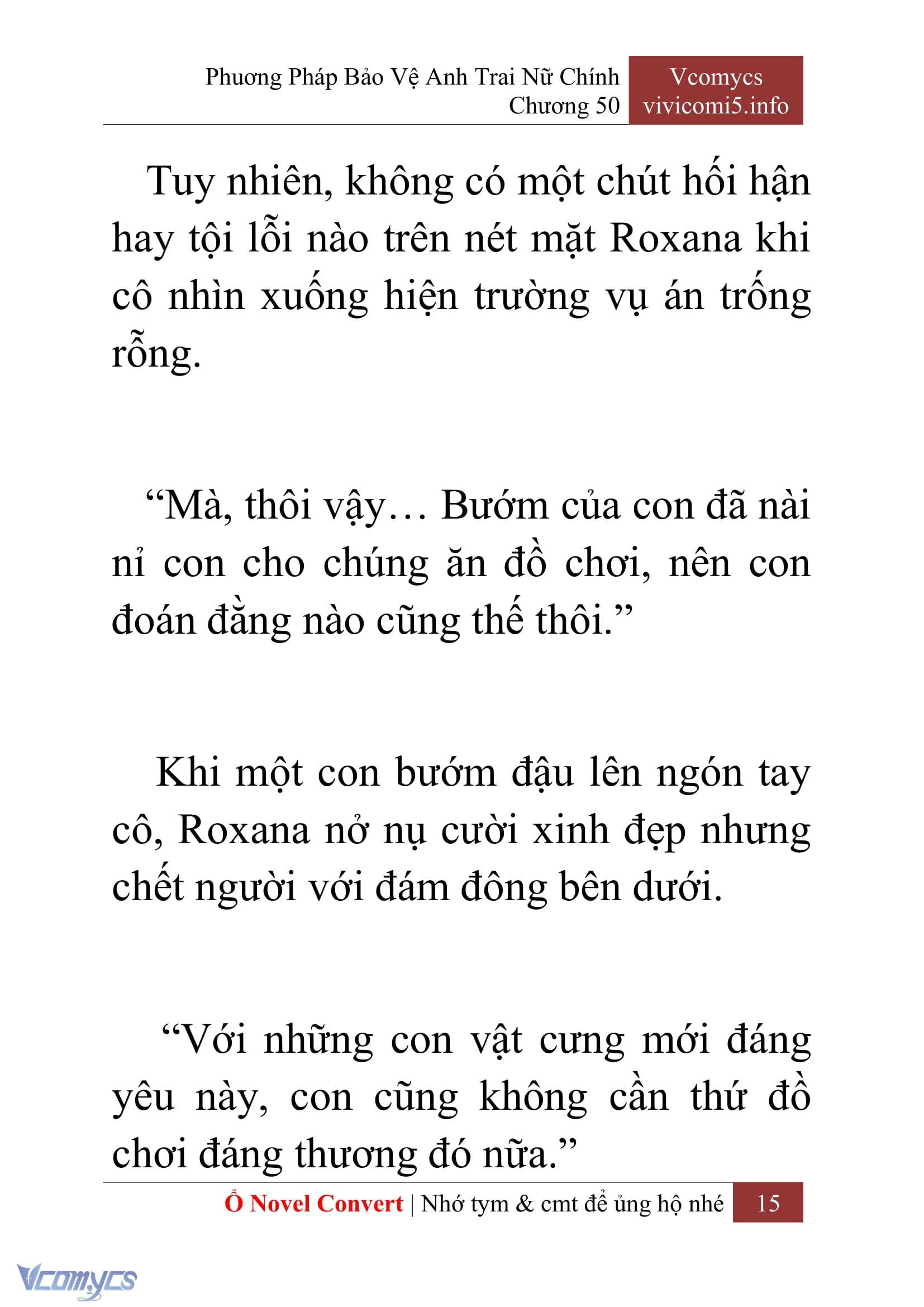 [Novel] Phương Pháp Bảo Vệ Anh Trai Nữ Chính Chap 50 - Trang 2