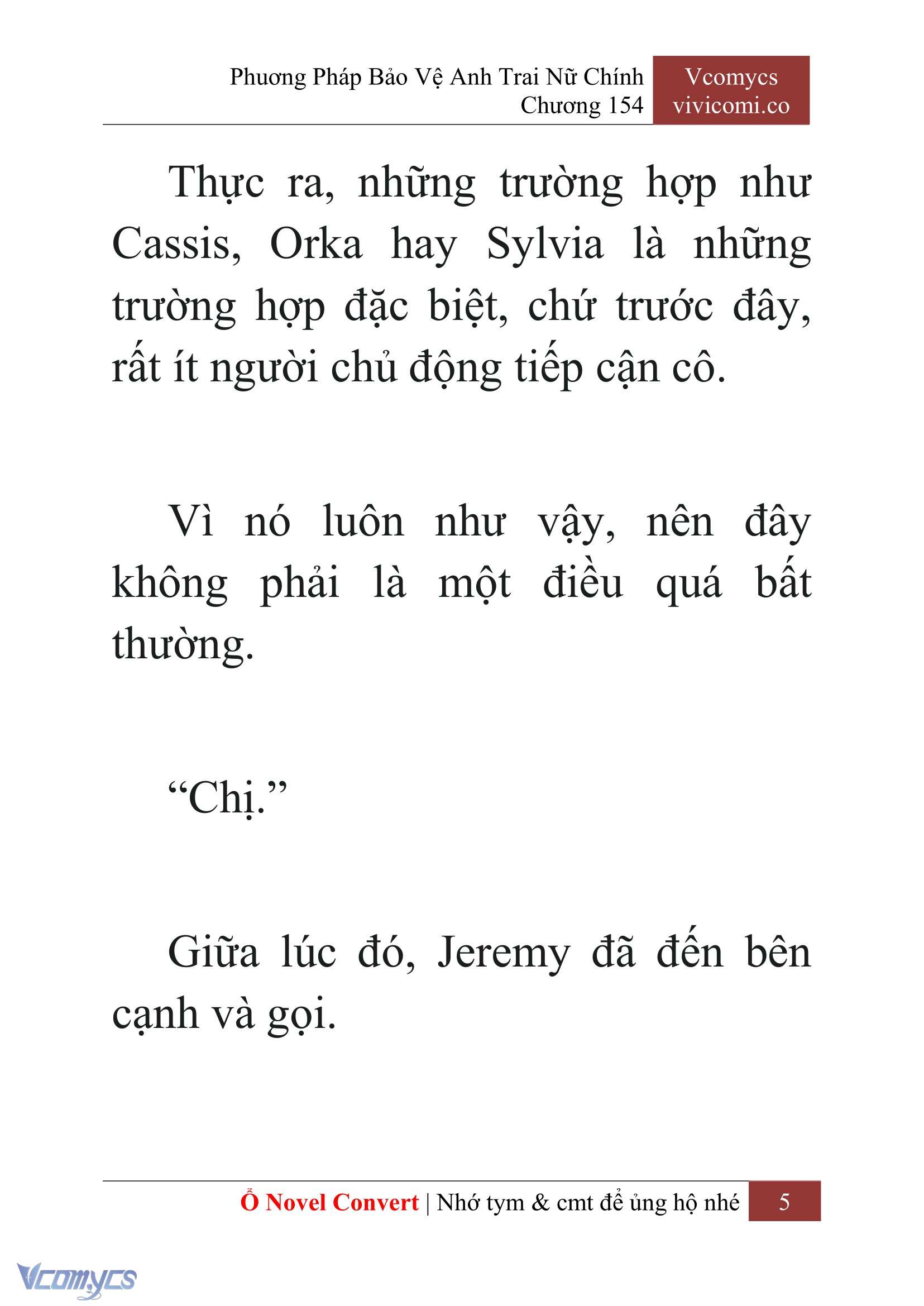 [Novel] Phương Pháp Bảo Vệ Anh Trai Nữ Chính Chap 154 - Trang 2