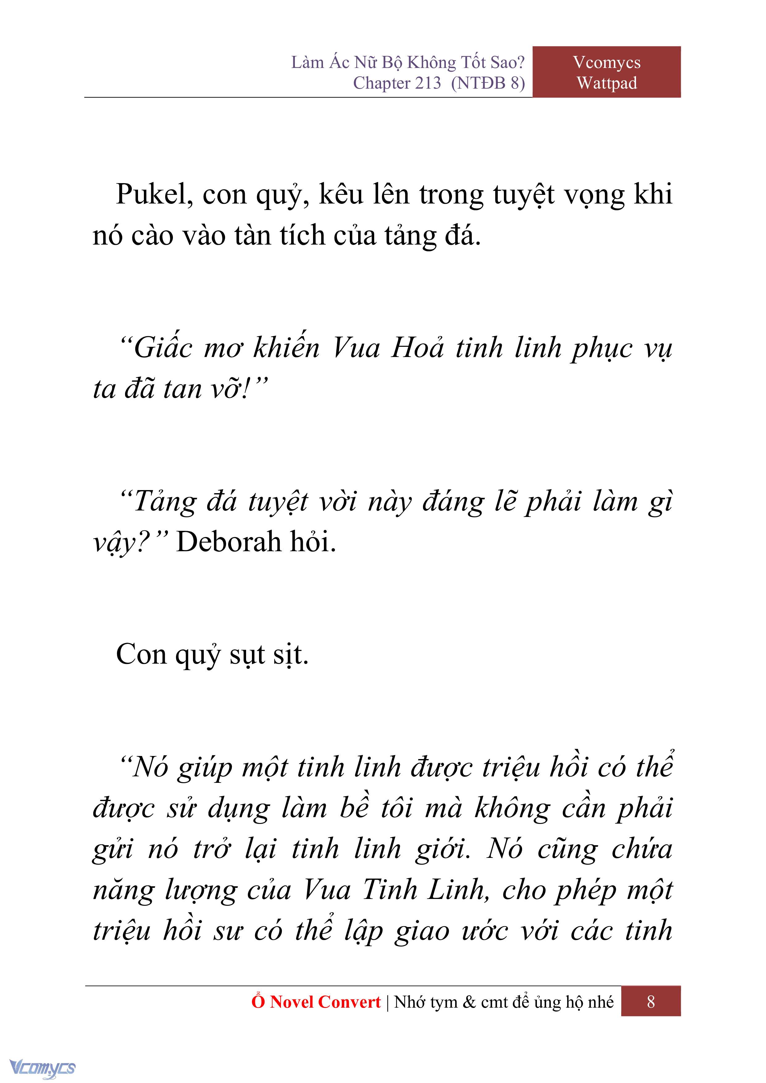 [Novel] Làm Ác Nữ Bộ Không Tốt Sao? Chap 213 - Trang 2
