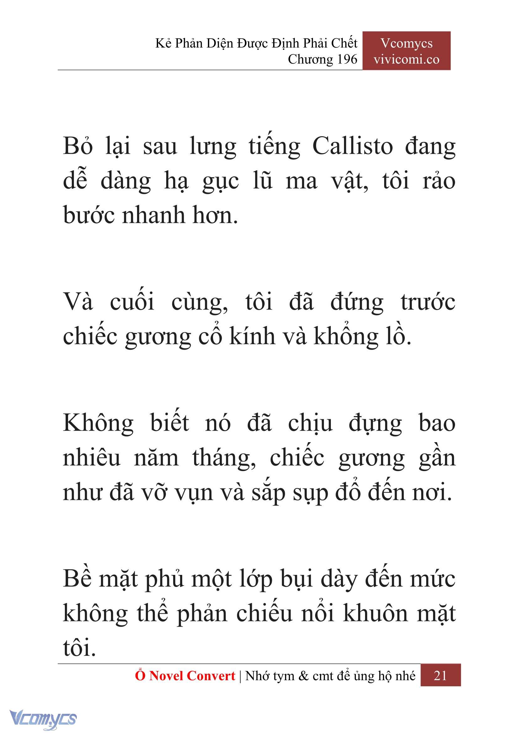 [Novel] Kẻ Phản Diện Được Định Phải Chết Chap 196 - Trang 2