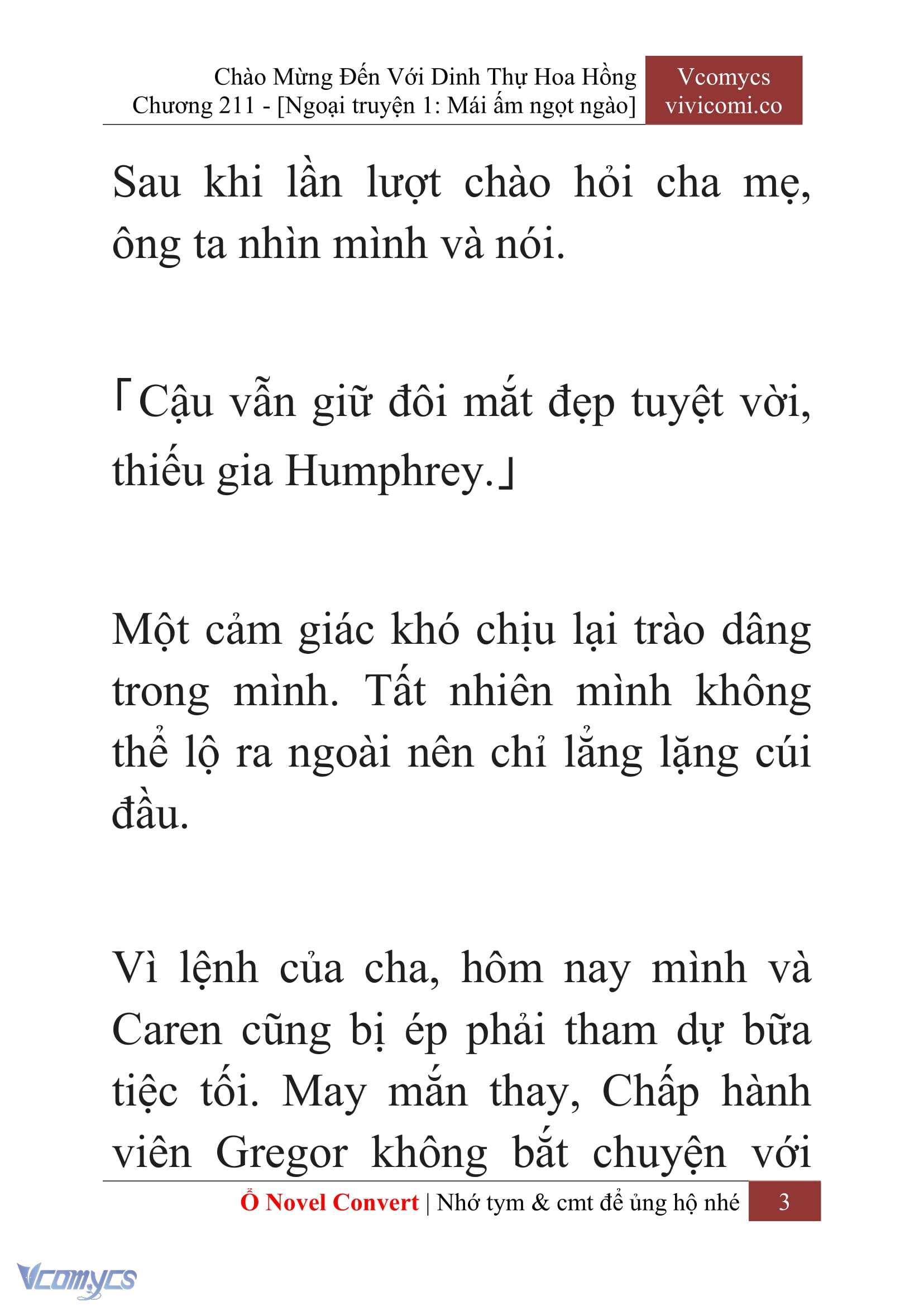 [Novel] Chào Mừng Đến Với Dinh Thự Hoa Hồng Chap 211 - Trang 2