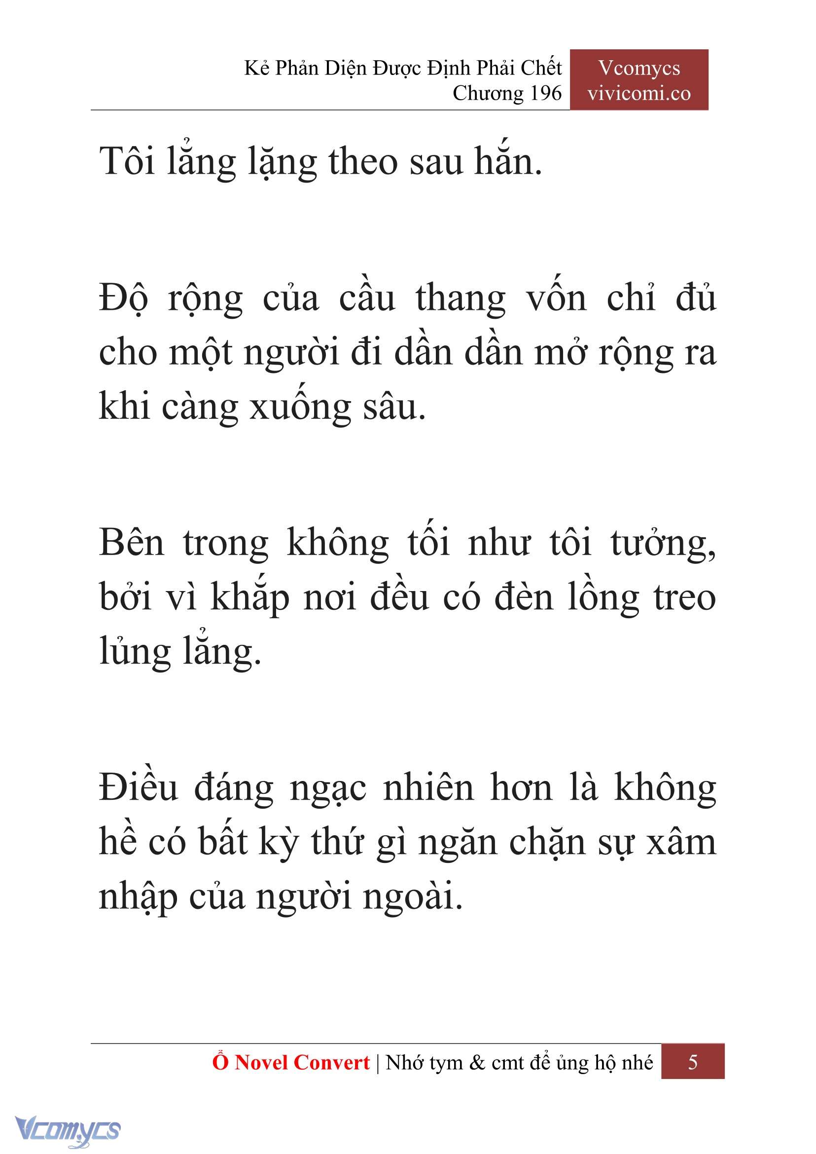 [Novel] Kẻ Phản Diện Được Định Phải Chết Chap 196 - Trang 2