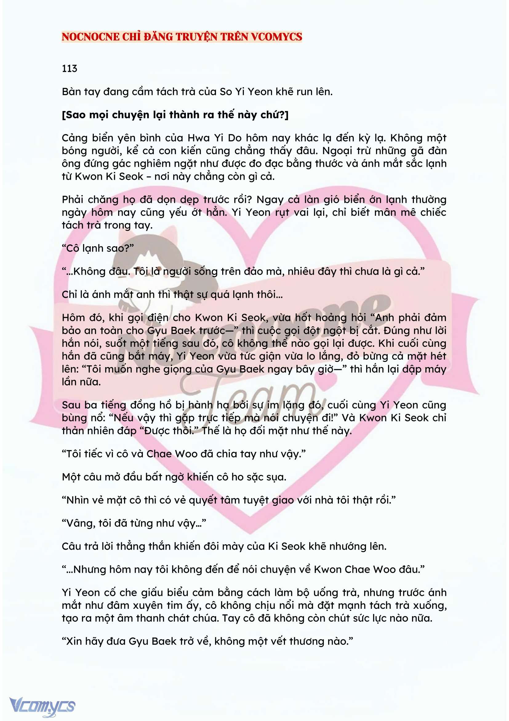 [NOVEL] BẪY HOA Chap 113 - Next Chap 114