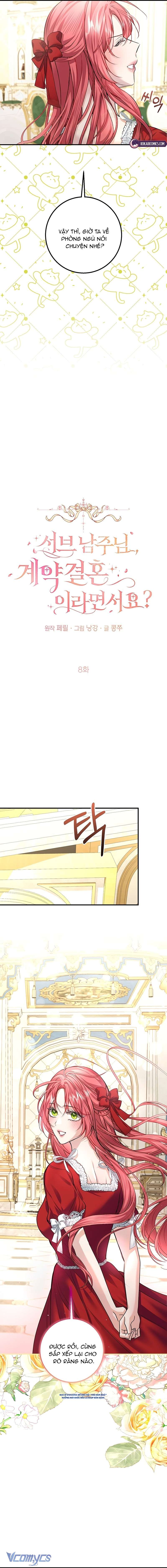 Nam Phụ À, Anh Nói Đó Chỉ Là Hôn Nhân Hợp Đồng Thôi Mà? Chap 8 - Next Chap 9