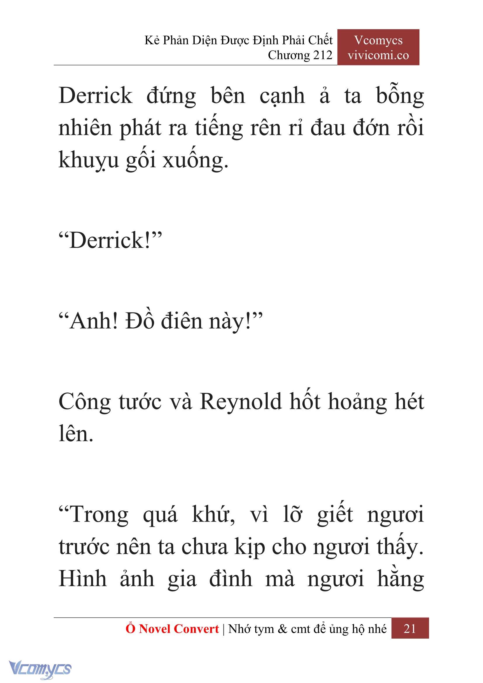 [Novel] Kẻ Phản Diện Được Định Phải Chết Chap 212 - Next Chap 213