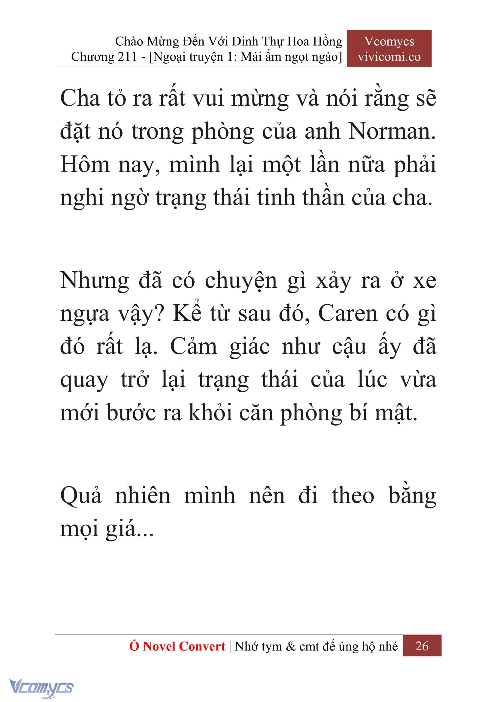 [Novel] Chào Mừng Đến Với Dinh Thự Hoa Hồng Chap 211 - Trang 2