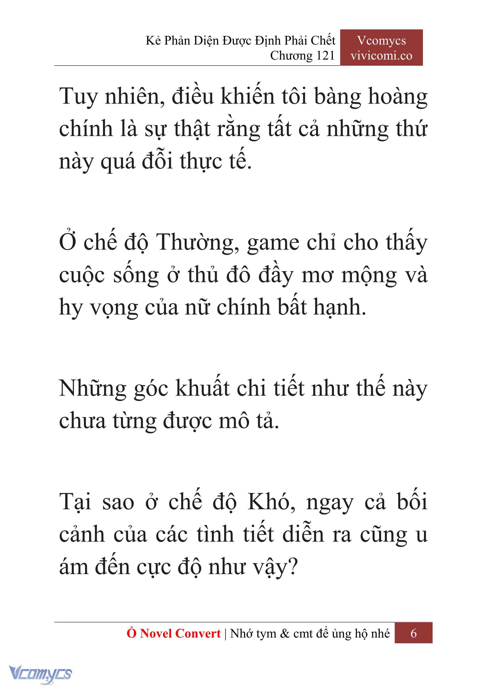 [Novel] Kẻ Phản Diện Được Định Phải Chết Chap 121 - Next Chap 122