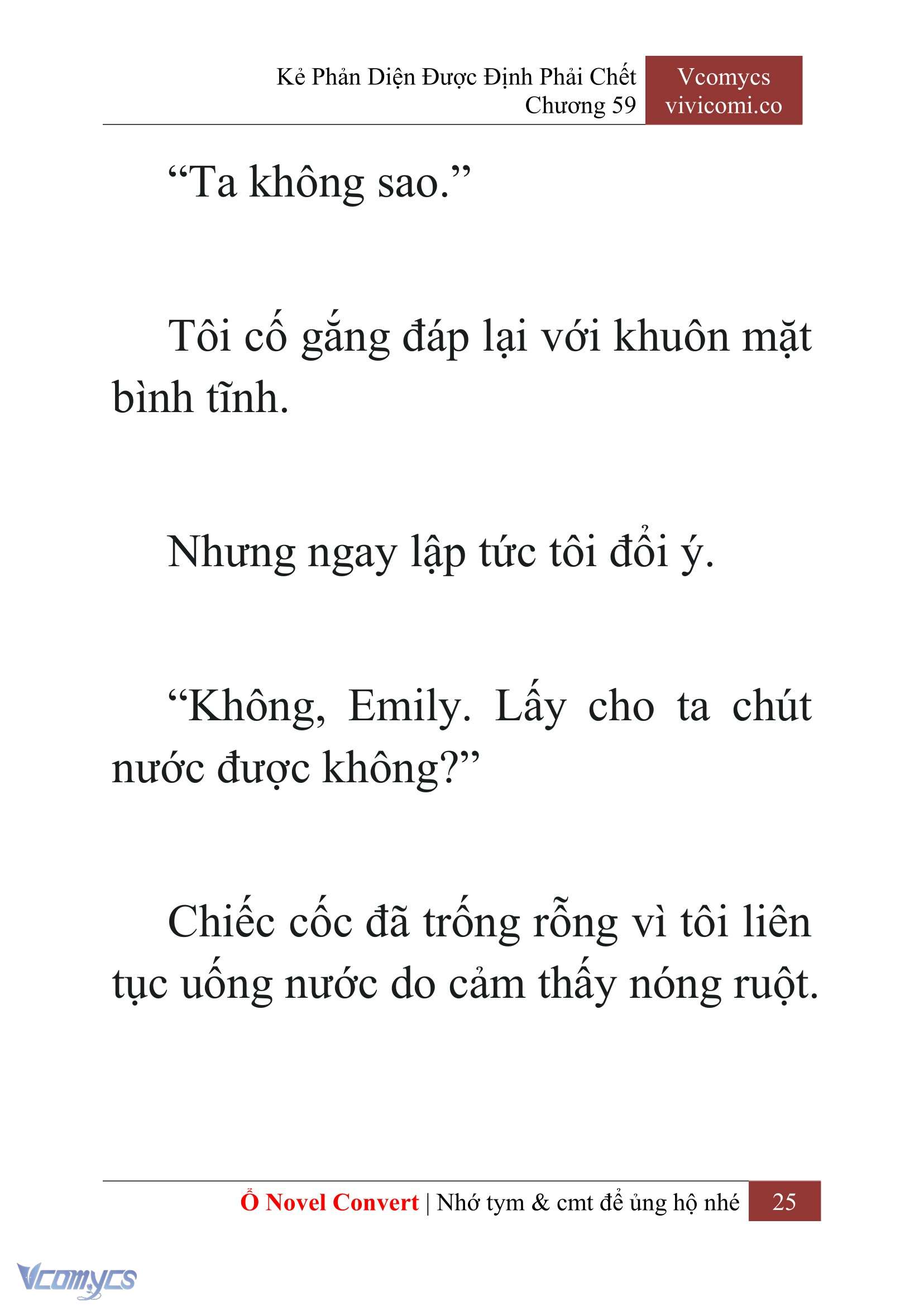 [Novel] Kẻ Phản Diện Được Định Phải Chết Chap 59 - Next Chap 60