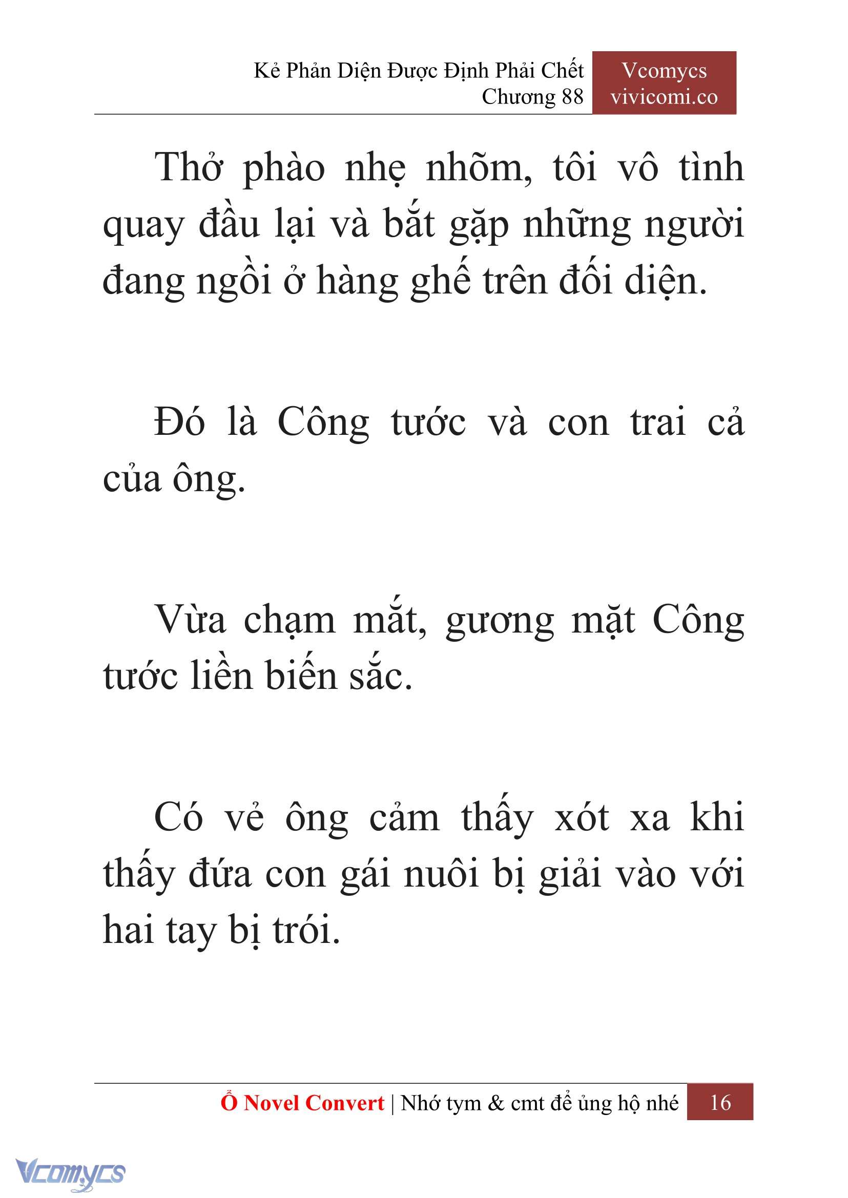 [Novel] Kẻ Phản Diện Được Định Phải Chết Chap 88 - Trang 2