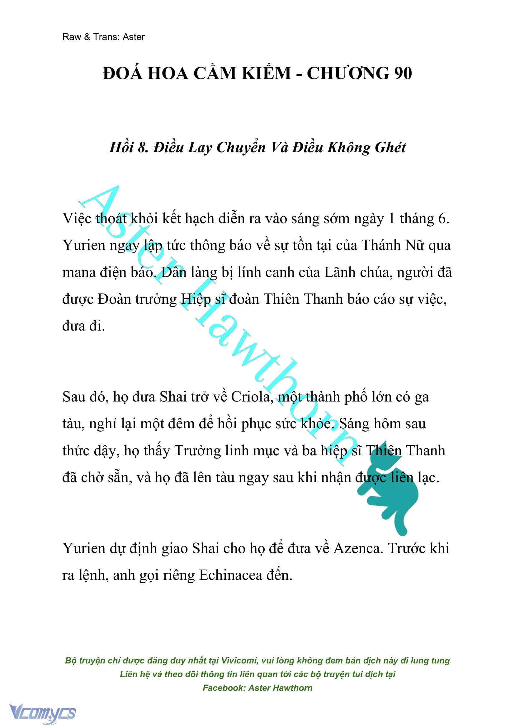 [NOVEL] Đóa Hoa Cầm Kiếm Chap 90 - Trang 2