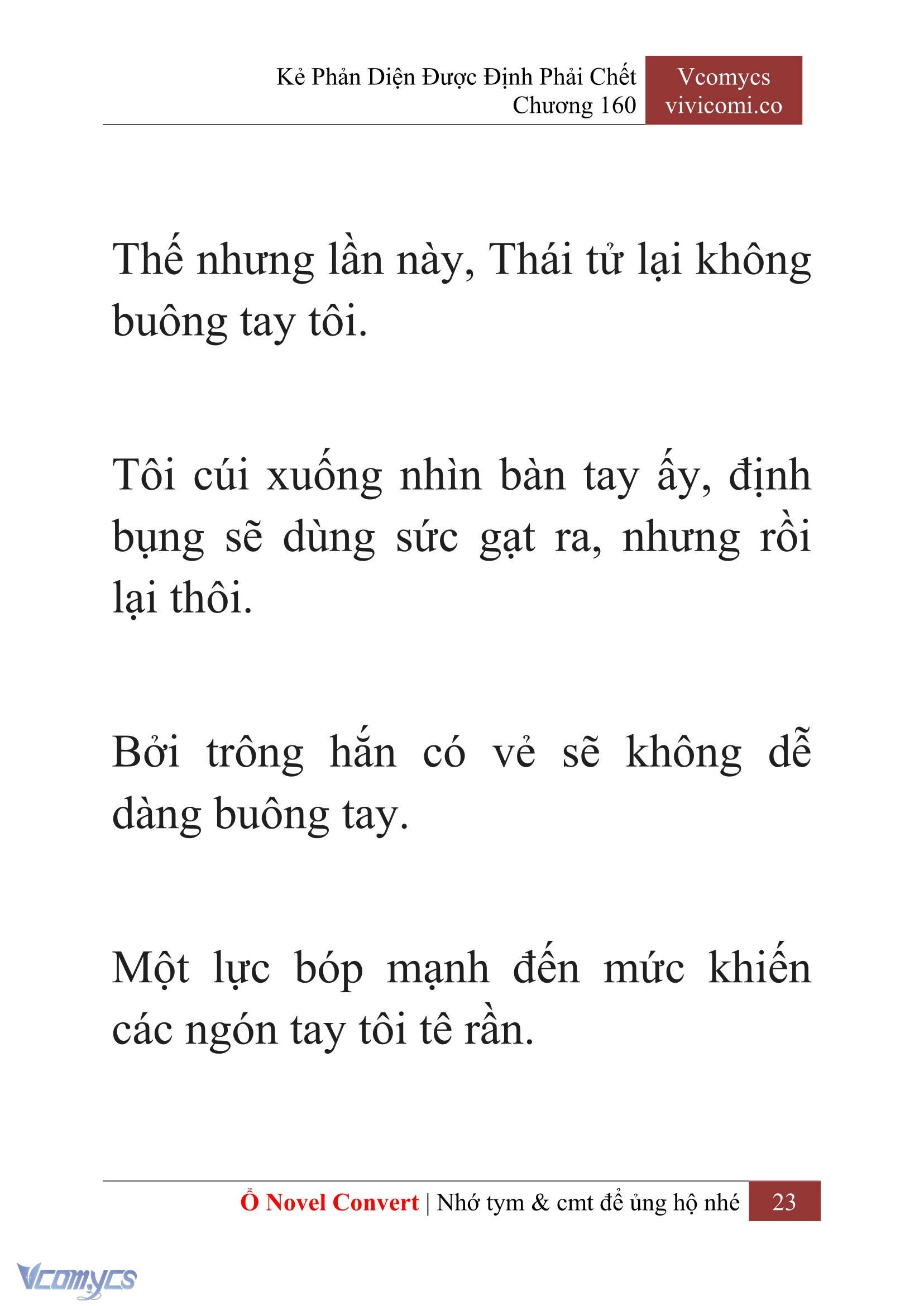 [Novel] Kẻ Phản Diện Được Định Phải Chết Chap 160 - Trang 2