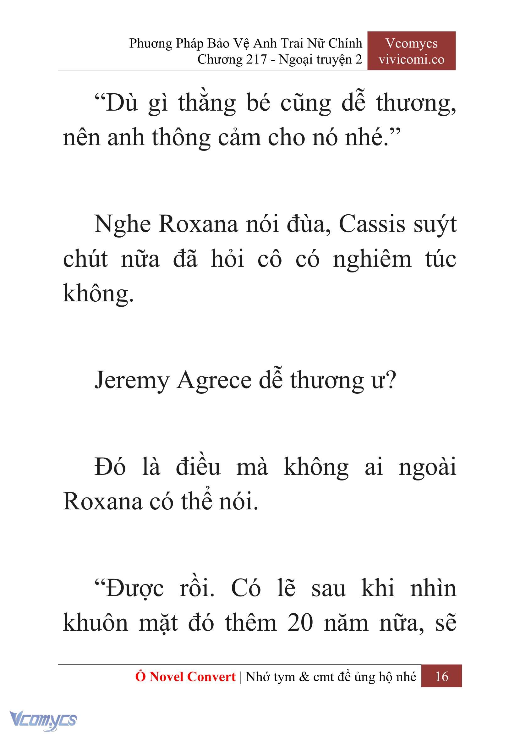 [Novel] Phương Pháp Bảo Vệ Anh Trai Nữ Chính Chap 217 - Trang 2