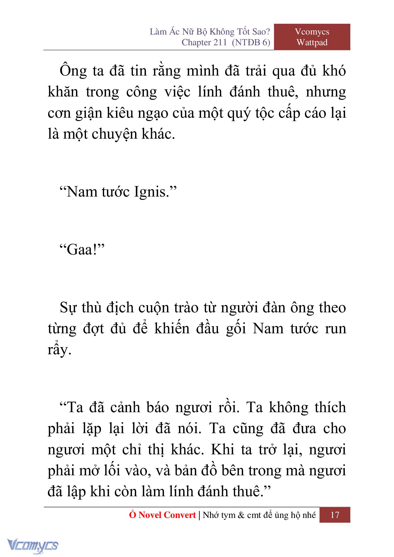 [Novel] Làm Ác Nữ Bộ Không Tốt Sao? Chap 211 - Trang 2