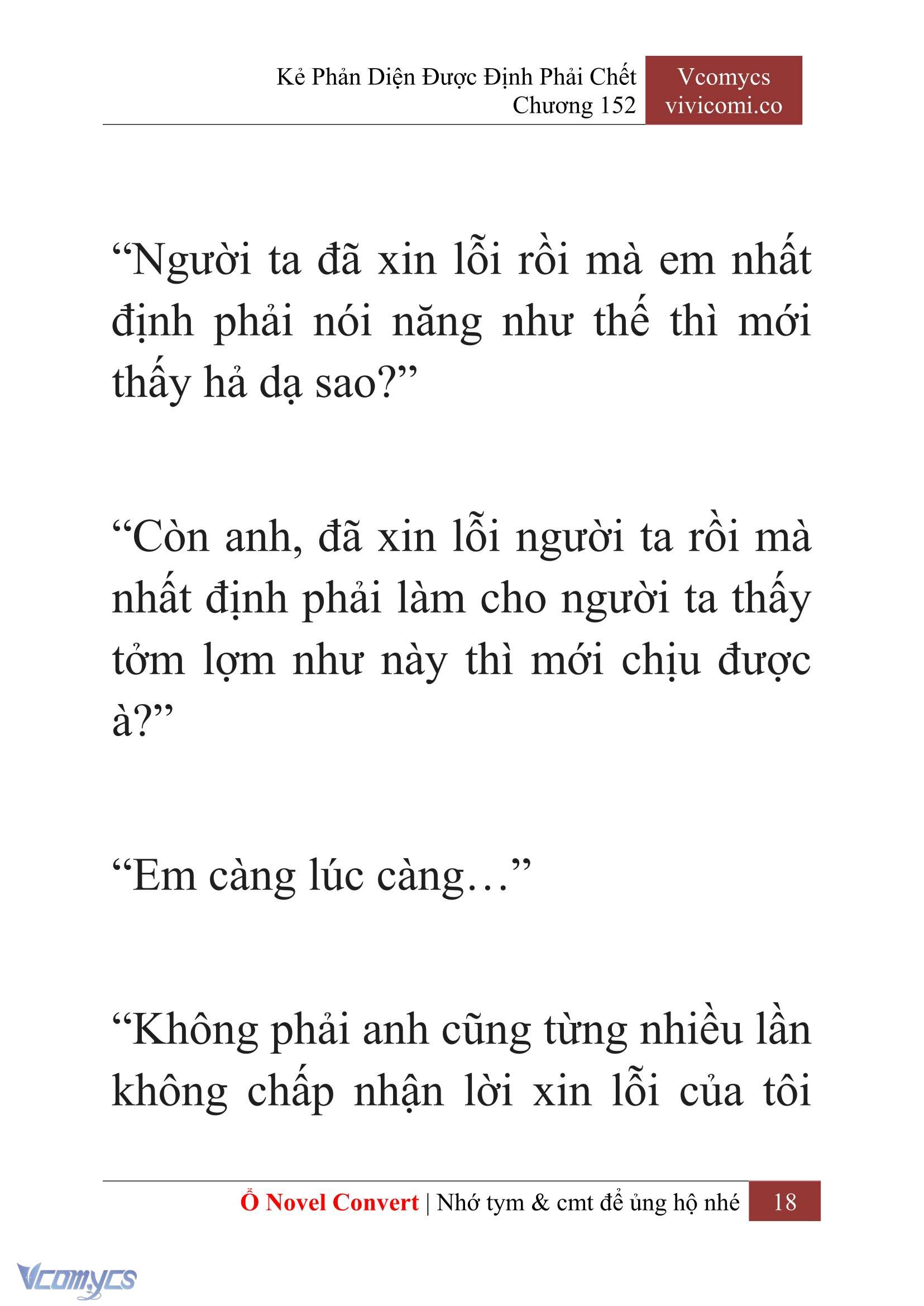 [Novel] Kẻ Phản Diện Được Định Phải Chết Chap 152 - Next Chap 153