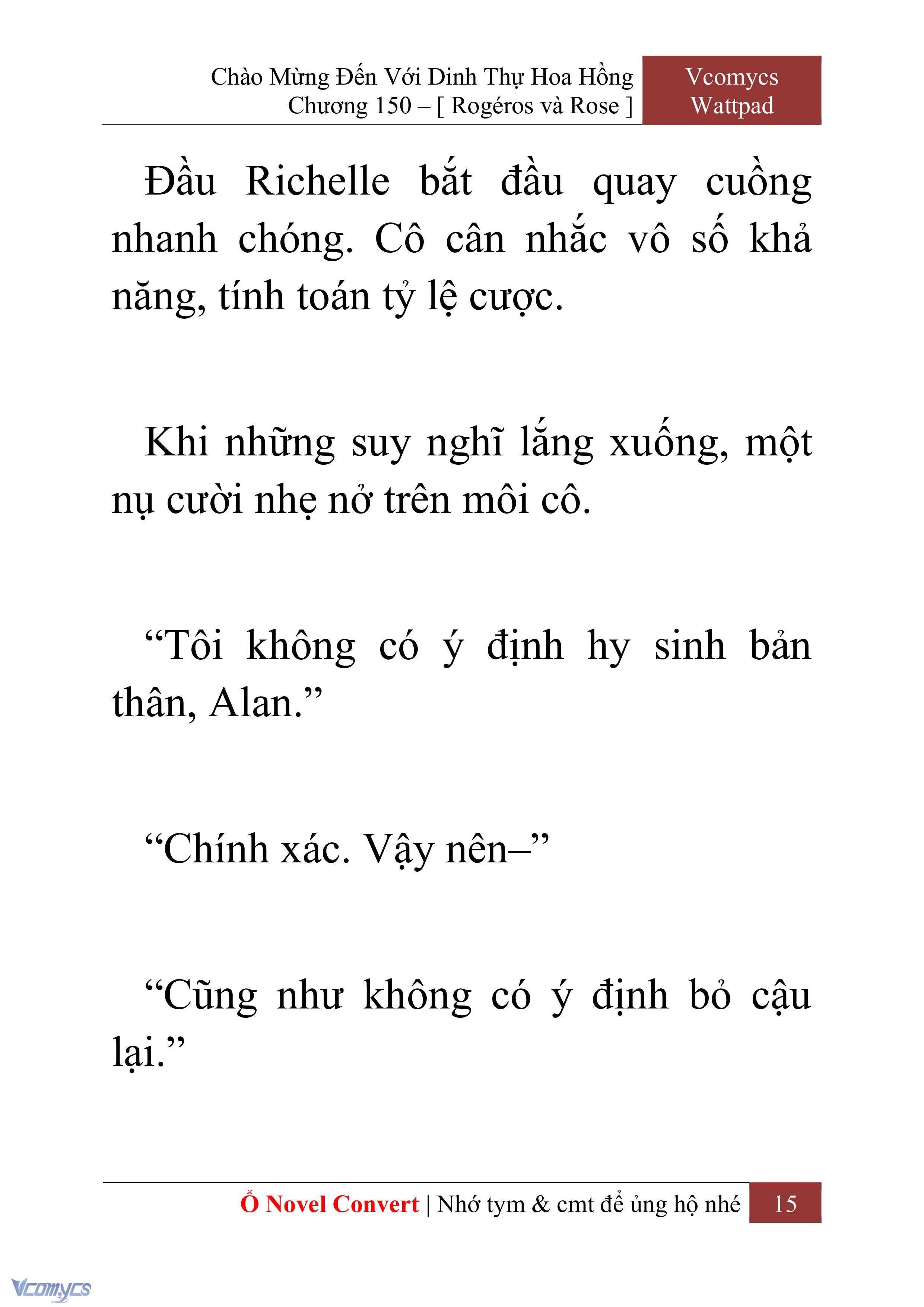 [Novel] Chào Mừng Đến Với Dinh Thự Hoa Hồng Chap 150 - Trang 2