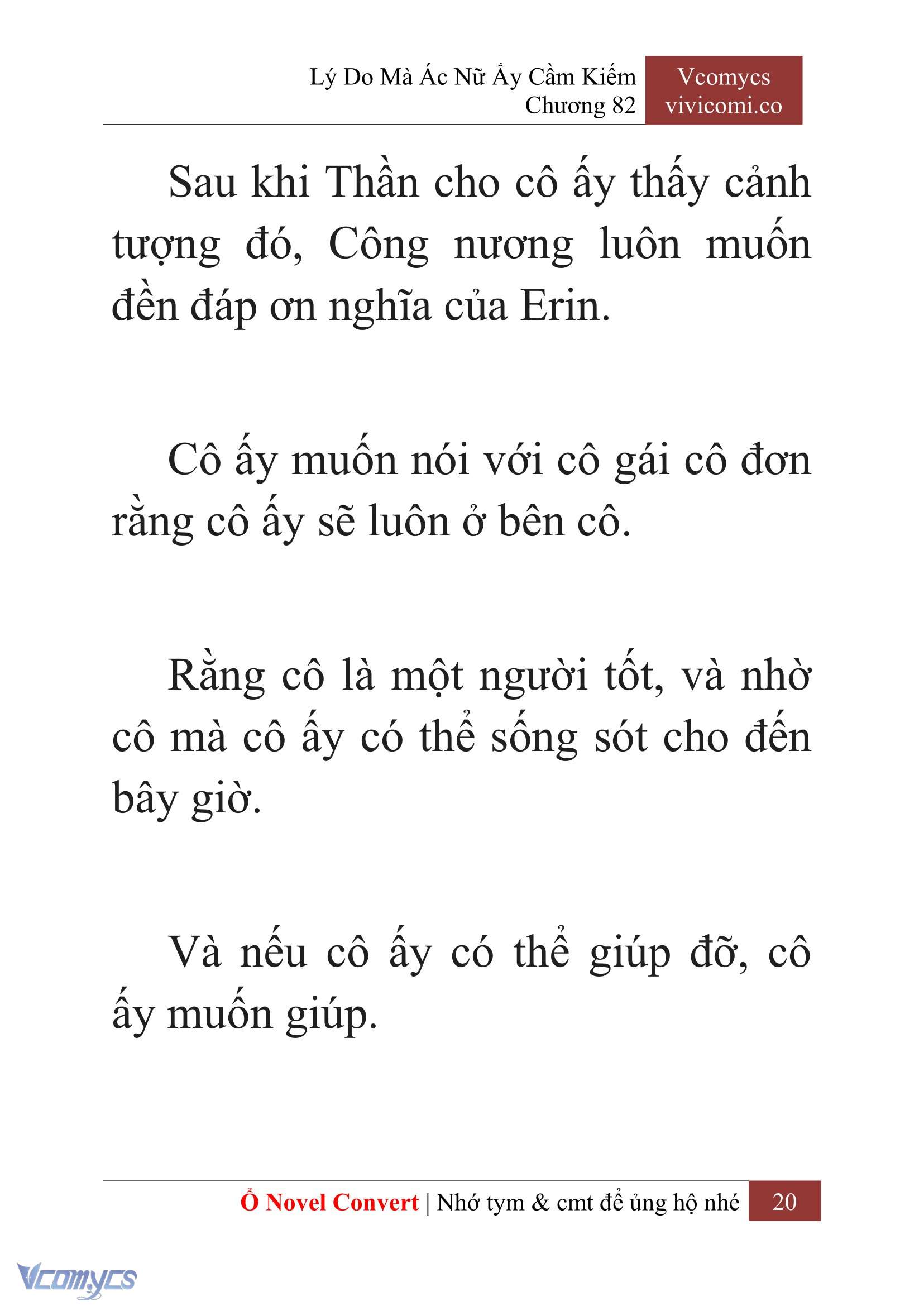 [Novel] Lý Do Mà Ác Nữ Ấy Cầm Kiếm Chap 82 - Next Chap 83