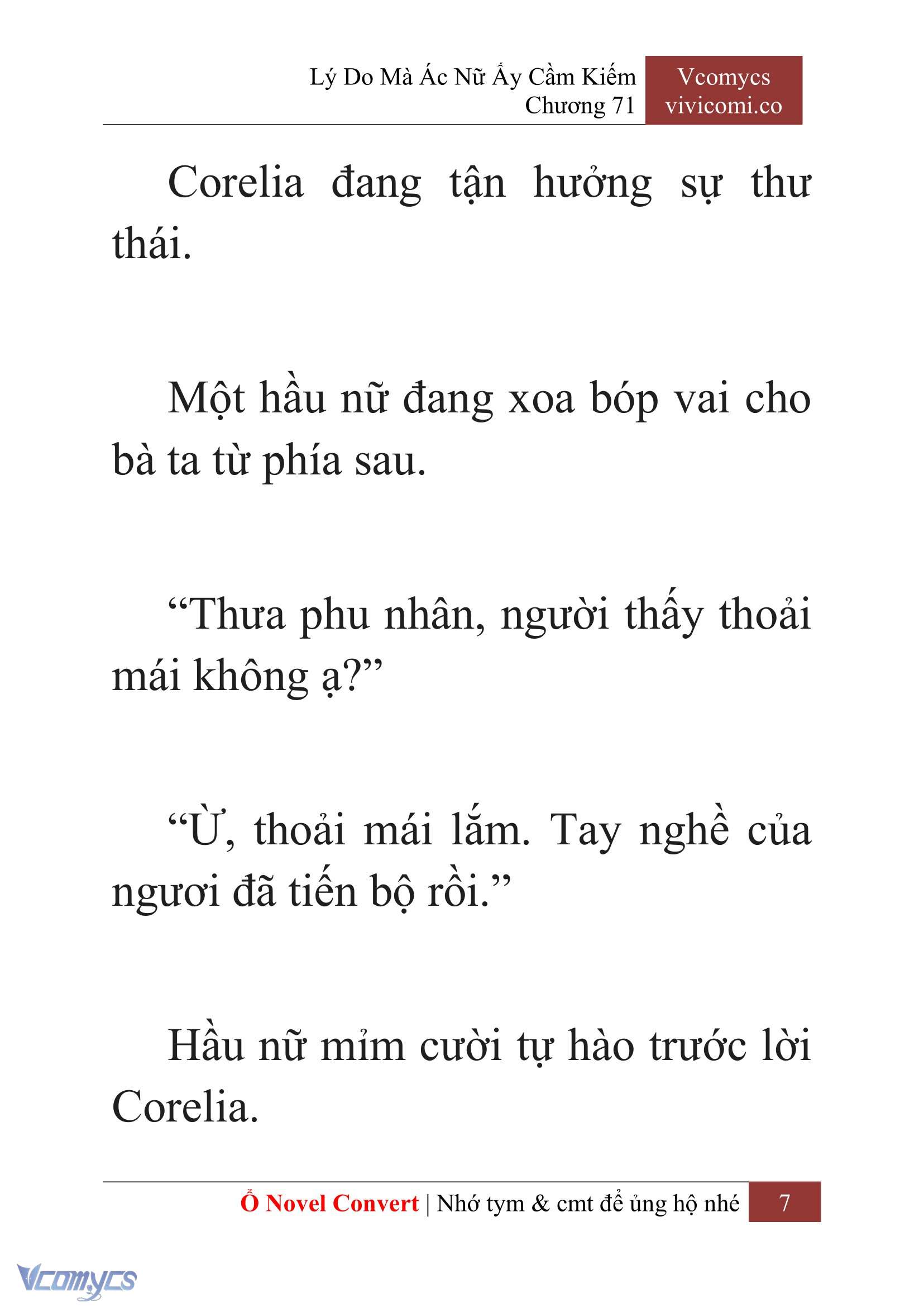 [Novel] Lý Do Mà Ác Nữ Ấy Cầm Kiếm Chap 71 - Trang 2