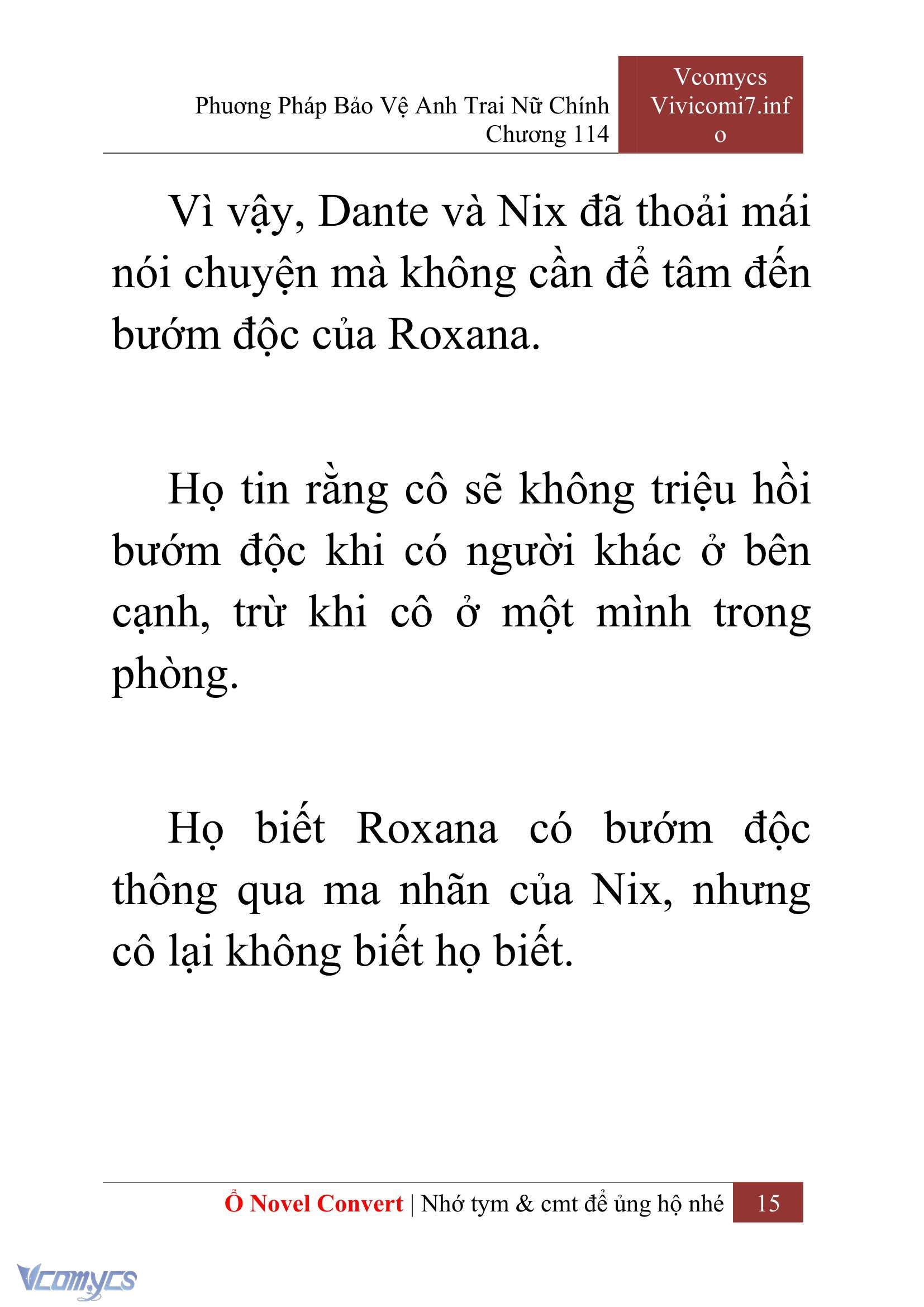 [Novel] Phương Pháp Bảo Vệ Anh Trai Nữ Chính Chap 114 - Trang 2
