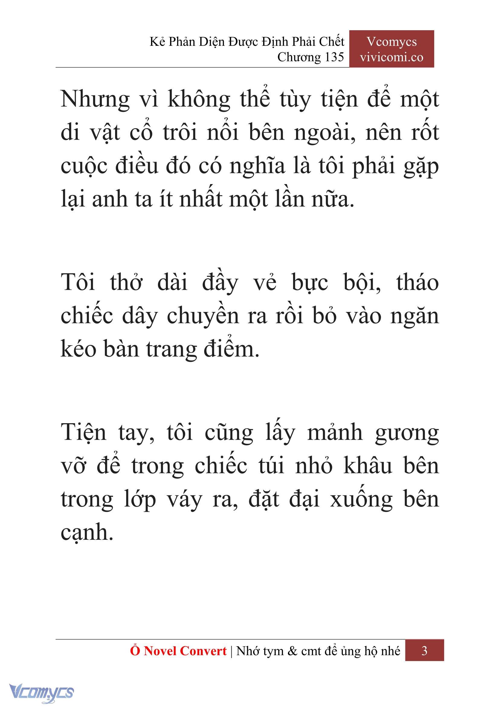 [Novel] Kẻ Phản Diện Được Định Phải Chết Chap 135 - Trang 2
