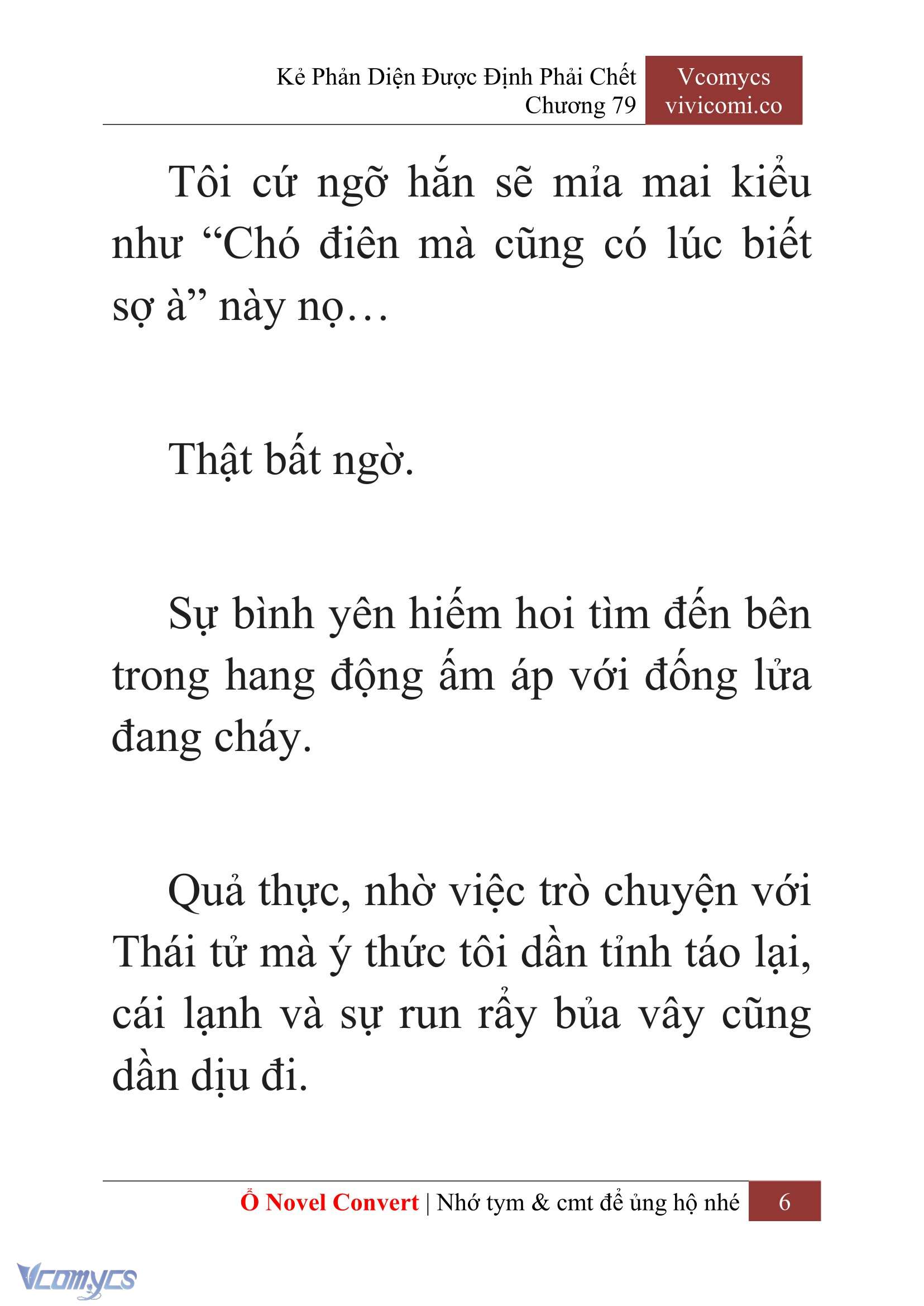 [Novel] Kẻ Phản Diện Được Định Phải Chết Chap 79 - Trang 2