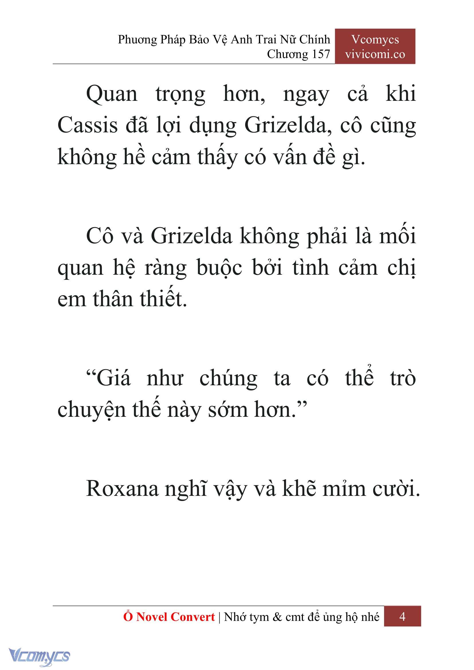 [Novel] Phương Pháp Bảo Vệ Anh Trai Nữ Chính Chap 157 - Trang 2