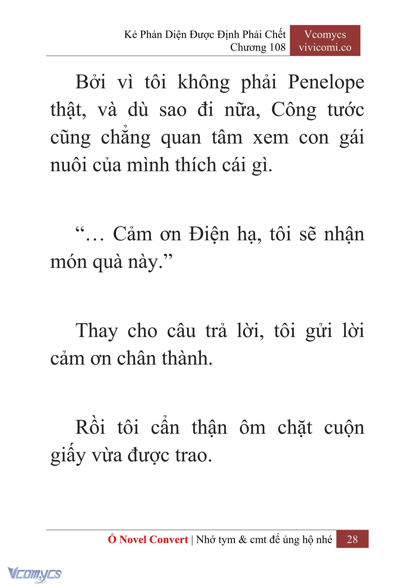 [Novel] Kẻ Phản Diện Được Định Phải Chết Chap 108 - Next Chap 109