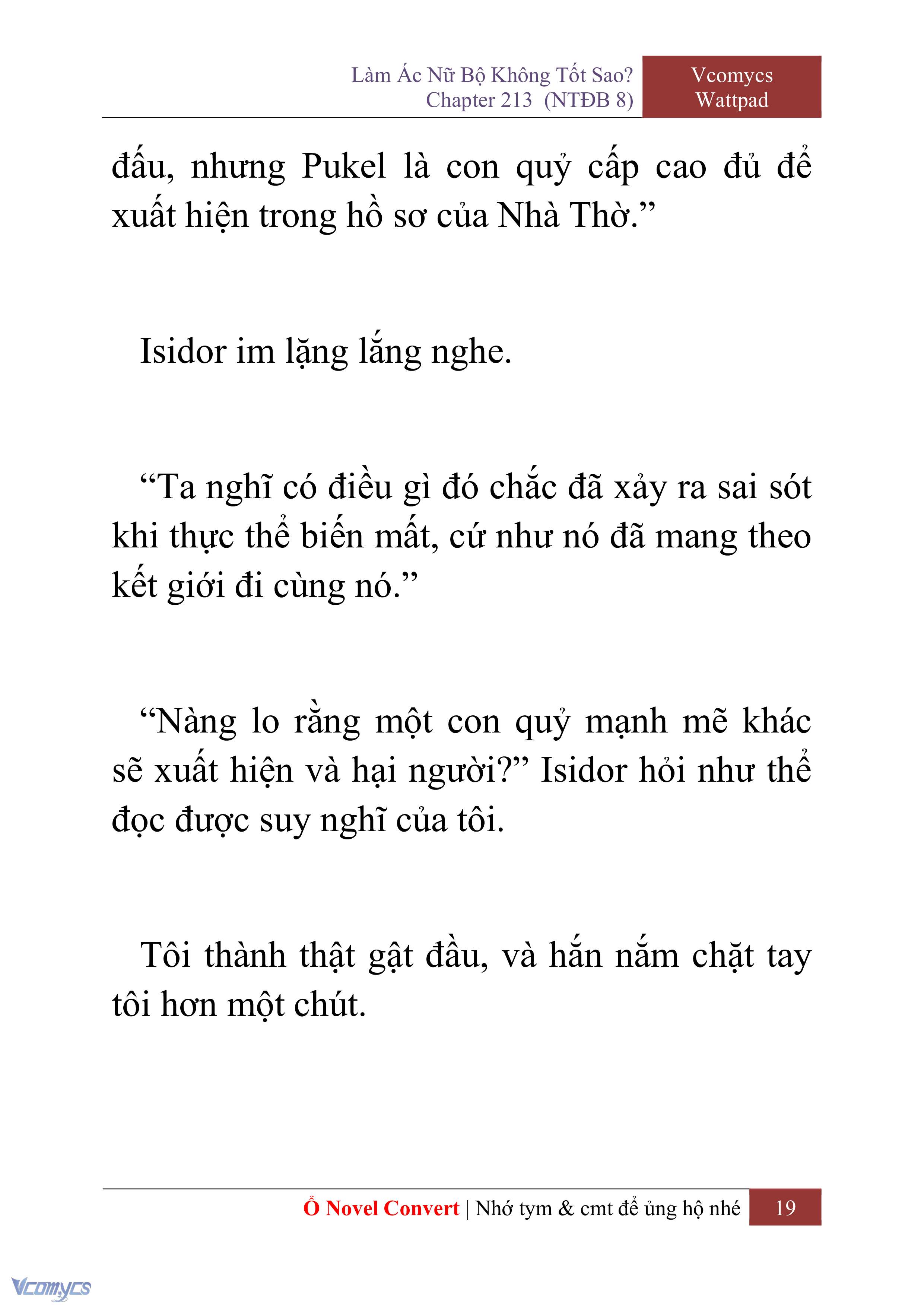 [Novel] Làm Ác Nữ Bộ Không Tốt Sao? Chap 213 - Trang 2