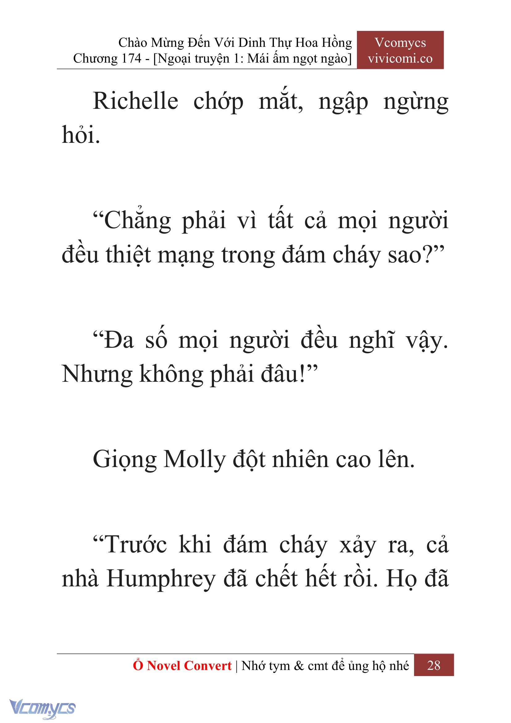 [Novel] Chào Mừng Đến Với Dinh Thự Hoa Hồng Chap 174 - Trang 2