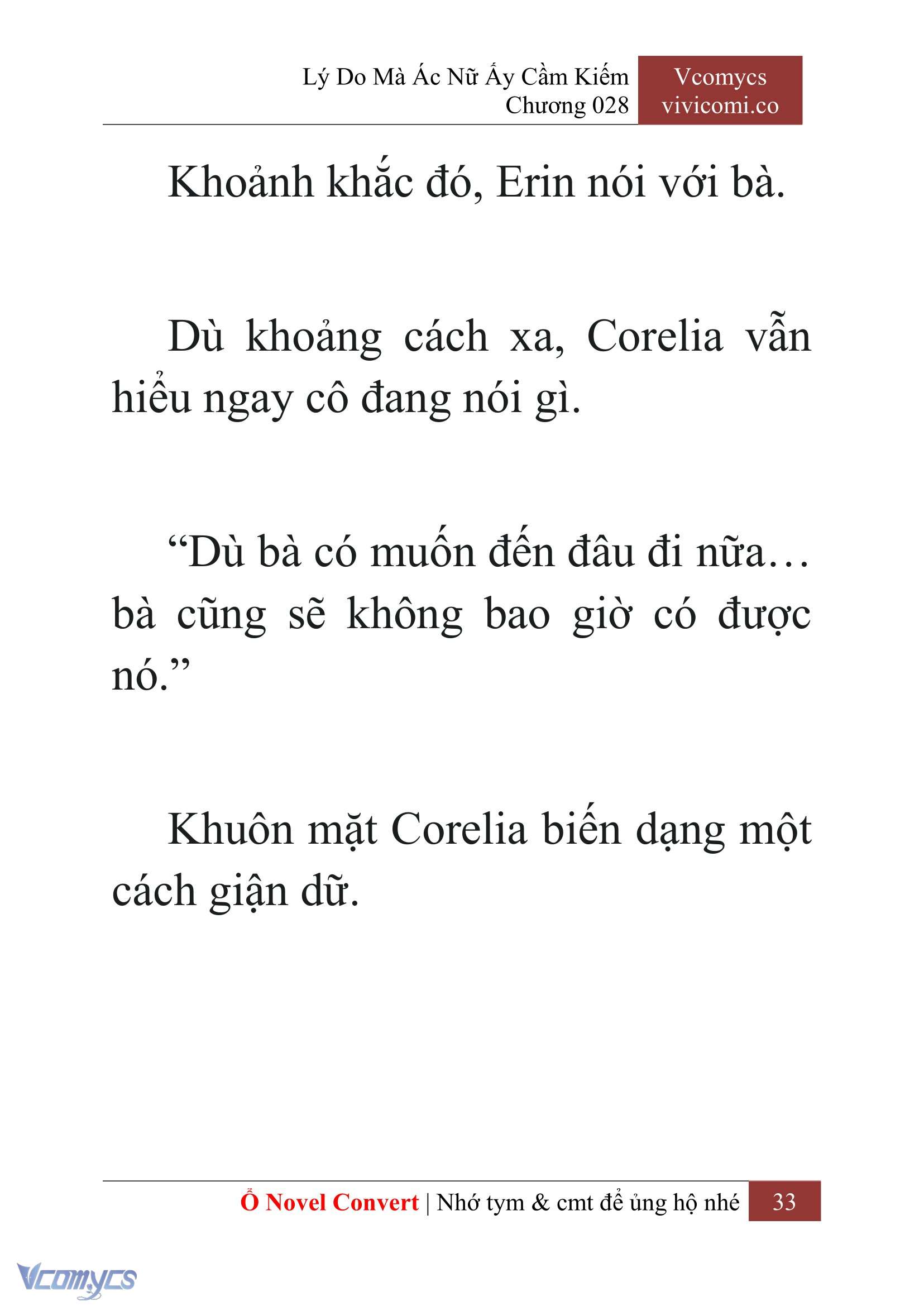 [Novel] Lý Do Mà Ác Nữ Ấy Cầm Kiếm Chap 28 - Trang 2