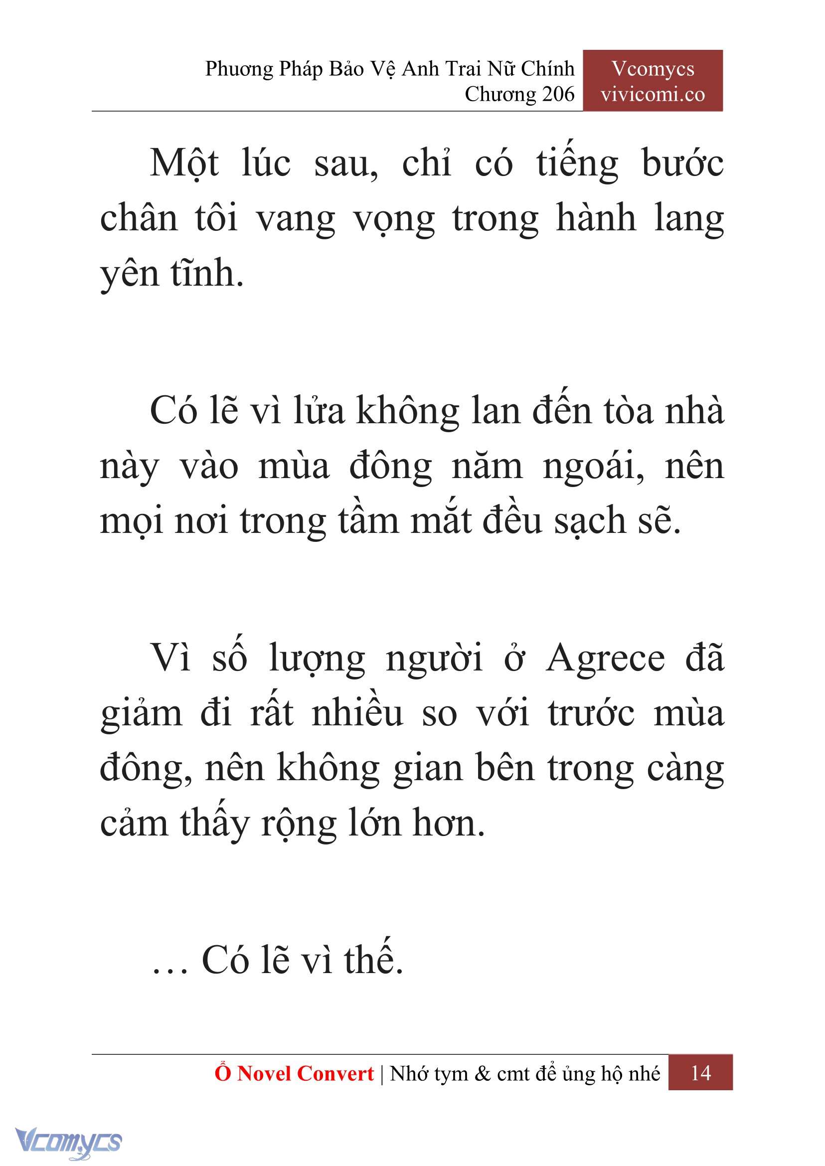 [Novel] Phương Pháp Bảo Vệ Anh Trai Nữ Chính Chap 206 - Trang 2