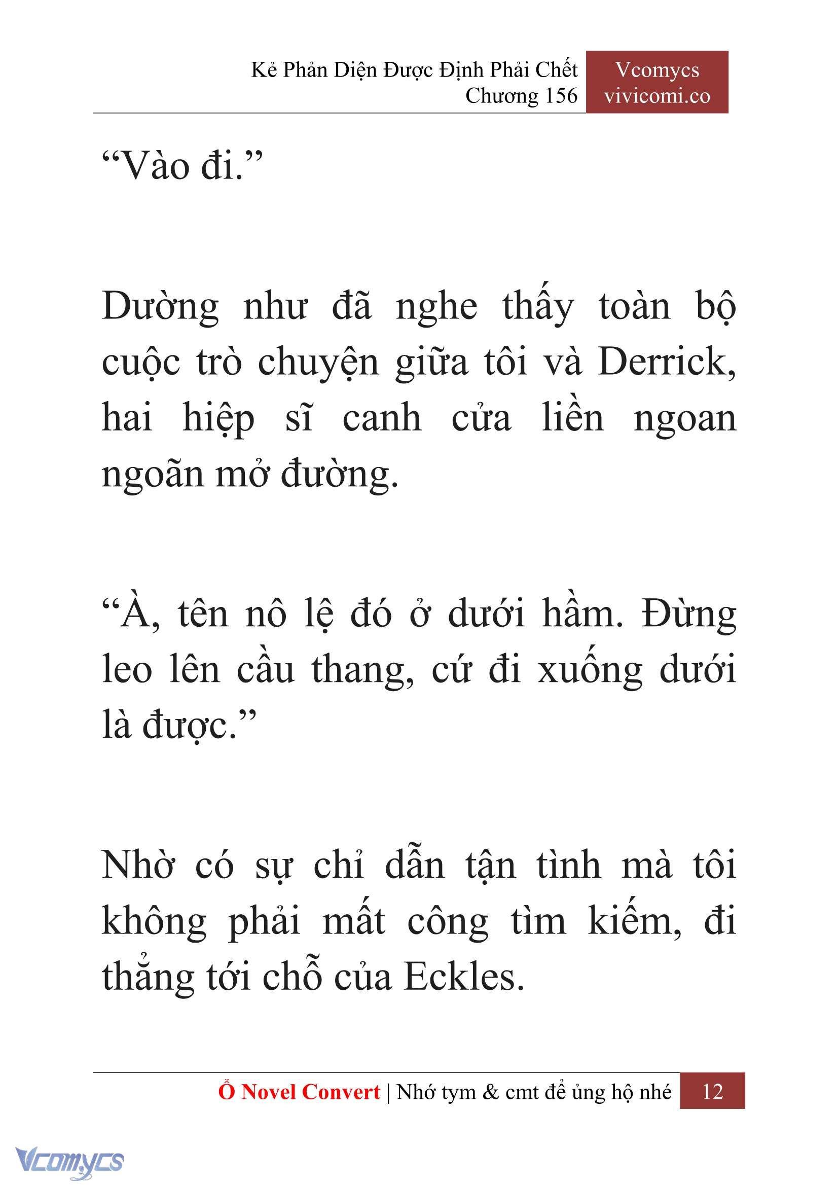 [Novel] Kẻ Phản Diện Được Định Phải Chết Chap 156 - Trang 2