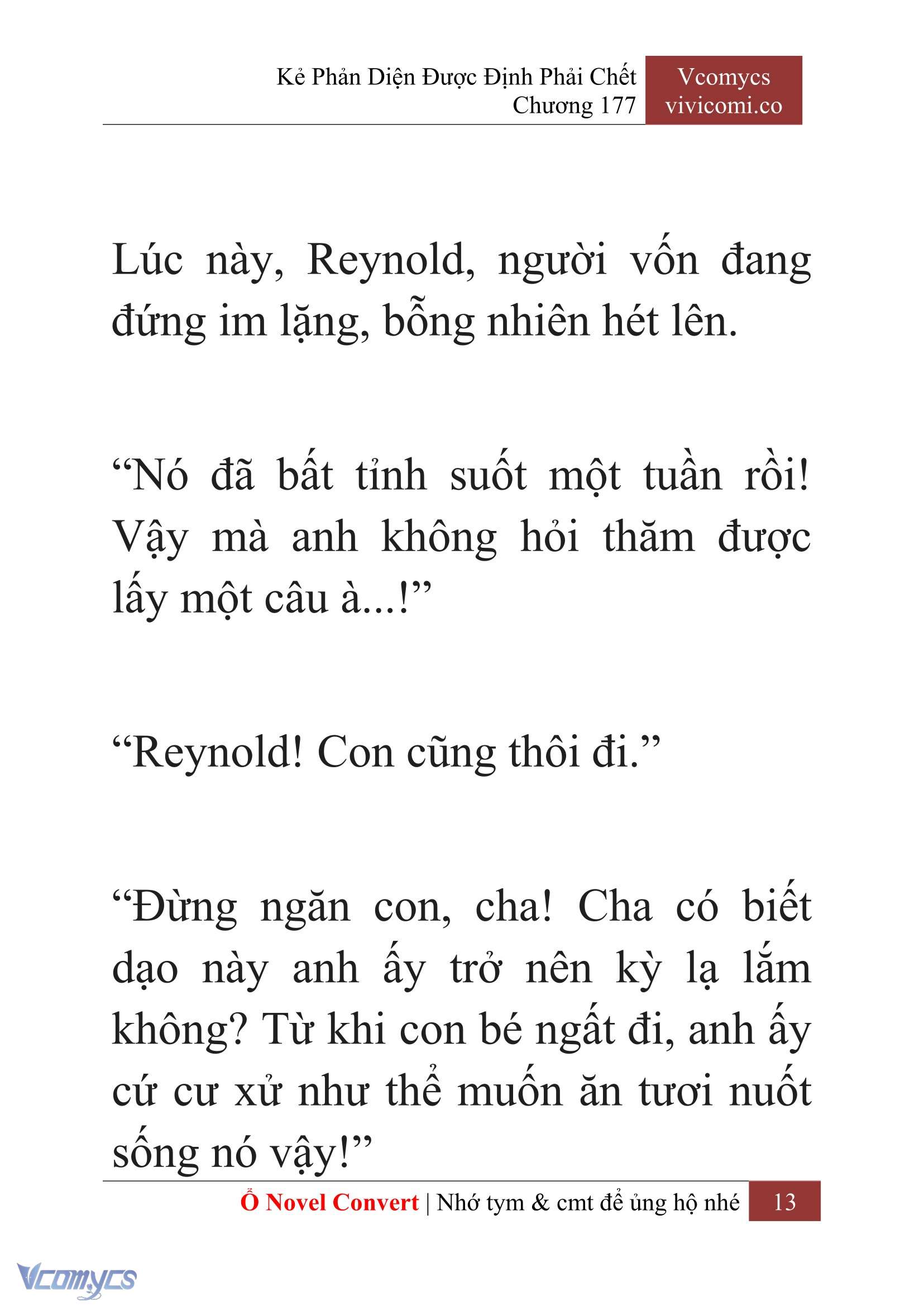 [Novel] Kẻ Phản Diện Được Định Phải Chết Chap 177 - Trang 2